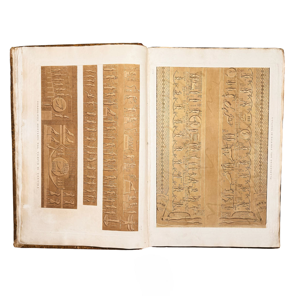 Atlante monumentale del Basso e dell'Alto Egitto by Segato, Girolamo; Valeriani, Domenico: a remarkable illustrative passage from the 1837 illustrated wonders publication
