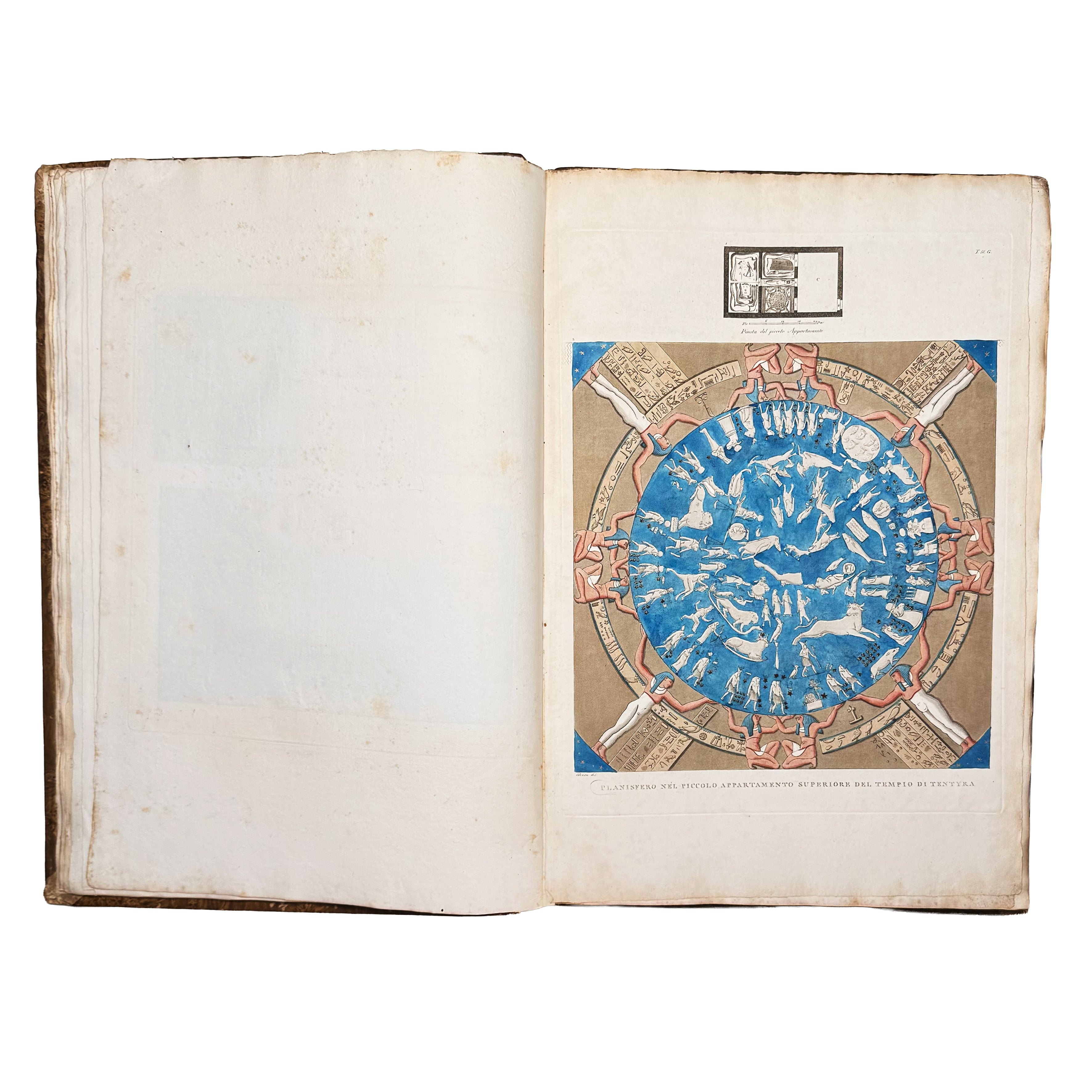 Atlante monumentale del Basso e dell'Alto Egitto by Segato, Girolamo; Valeriani, Domenico: a rare surviving image of the 1837 illustrated wonders exemplar