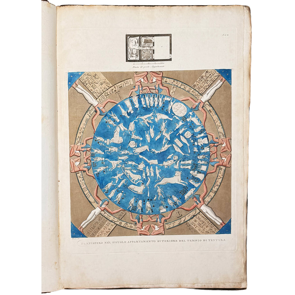 Atlante monumentale del Basso e dell'Alto Egitto by Segato, Girolamo; Valeriani, Domenico: a rare surviving image of the 1837 illustrated wonders exemplar