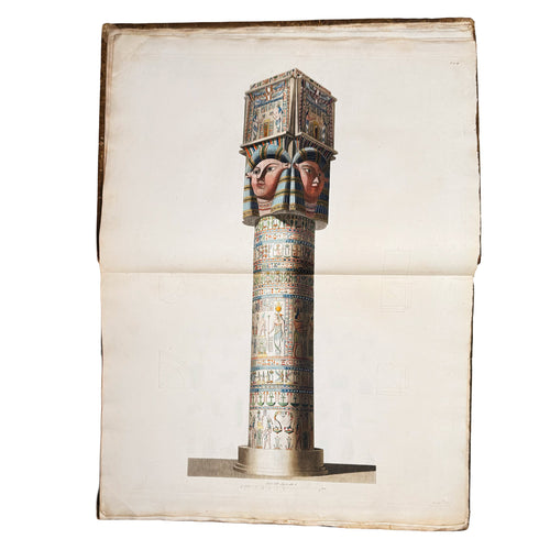 Atlante monumentale del Basso e dell'Alto Egitto by Segato, Girolamo; Valeriani, Domenico: a scarce illustrative detail of the 1837 illustrated wonders volume