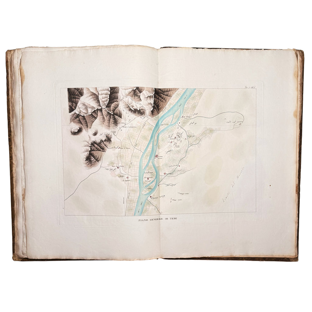 Atlante monumentale del Basso e dell'Alto Egitto by Segato, Girolamo; Valeriani, Domenico: a distinctive element from the 1837 illustrated wonders volume