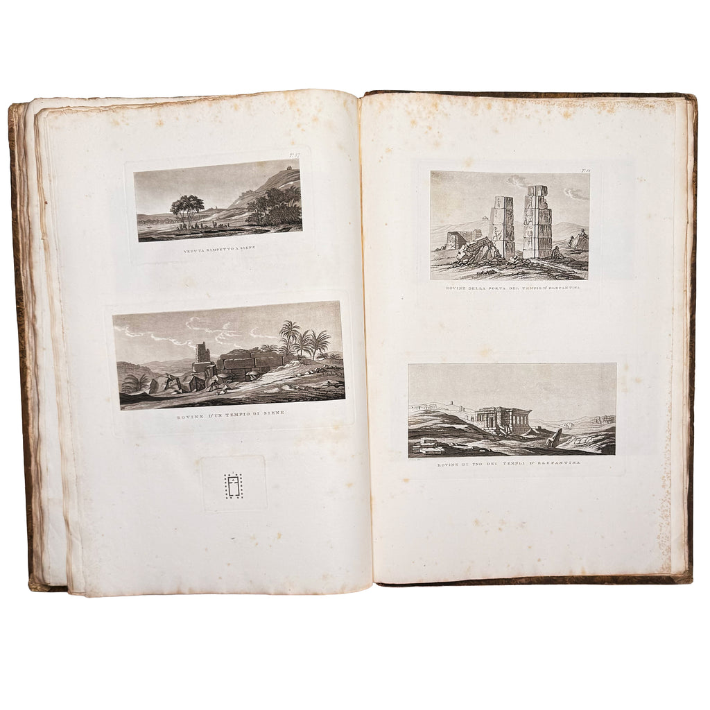 Atlante monumentale del Basso e dell'Alto Egitto by Segato, Girolamo; Valeriani, Domenico: a scarce illustrative detail of the 1837 illustrated wonders edition