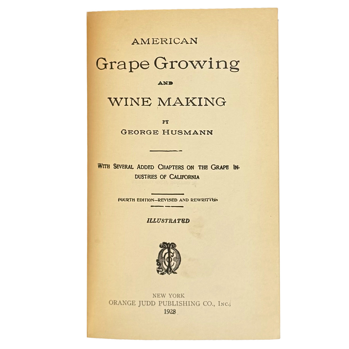 American Grape Growing and Wine Making