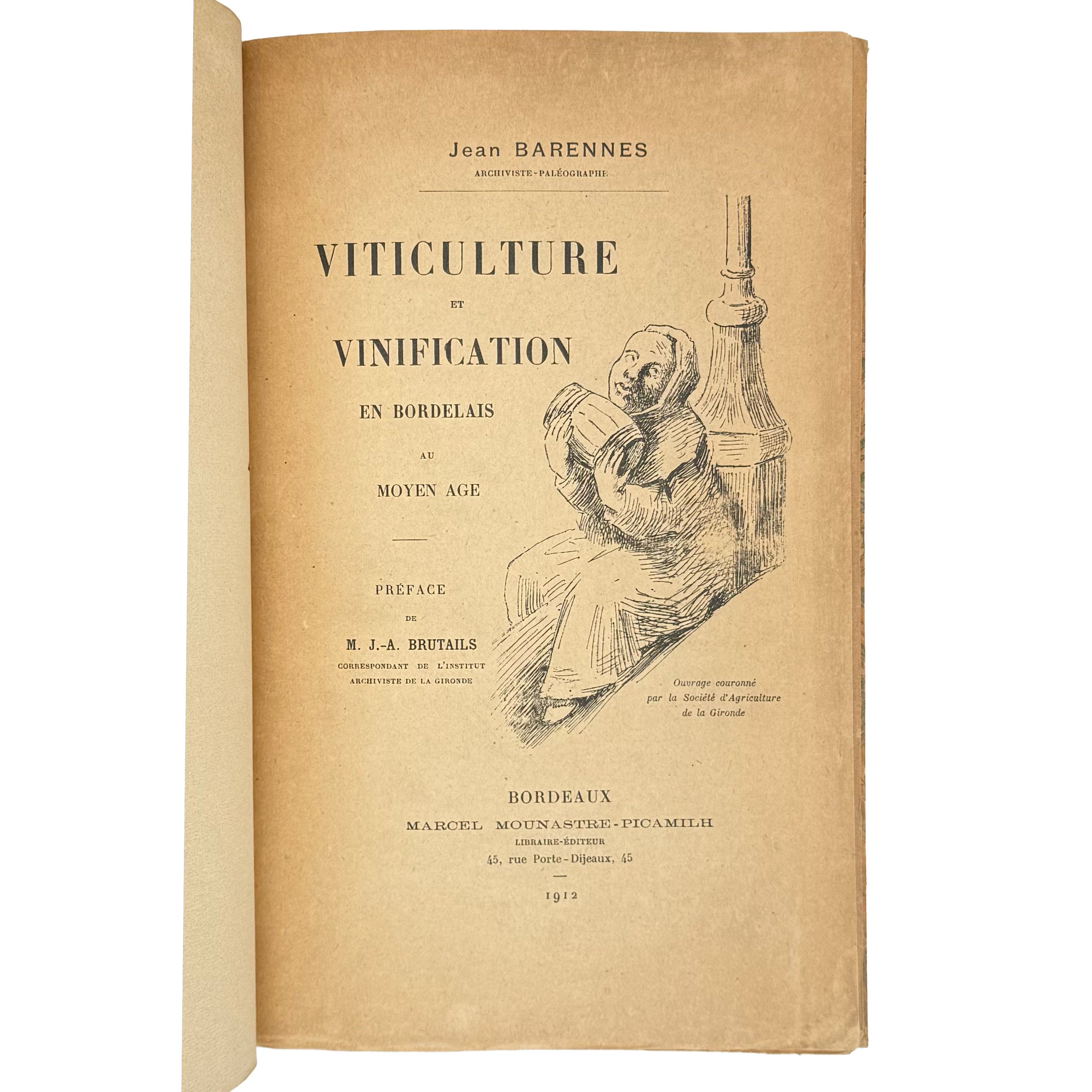 Viticulture et Vinification en Bordelais au Moyen Age