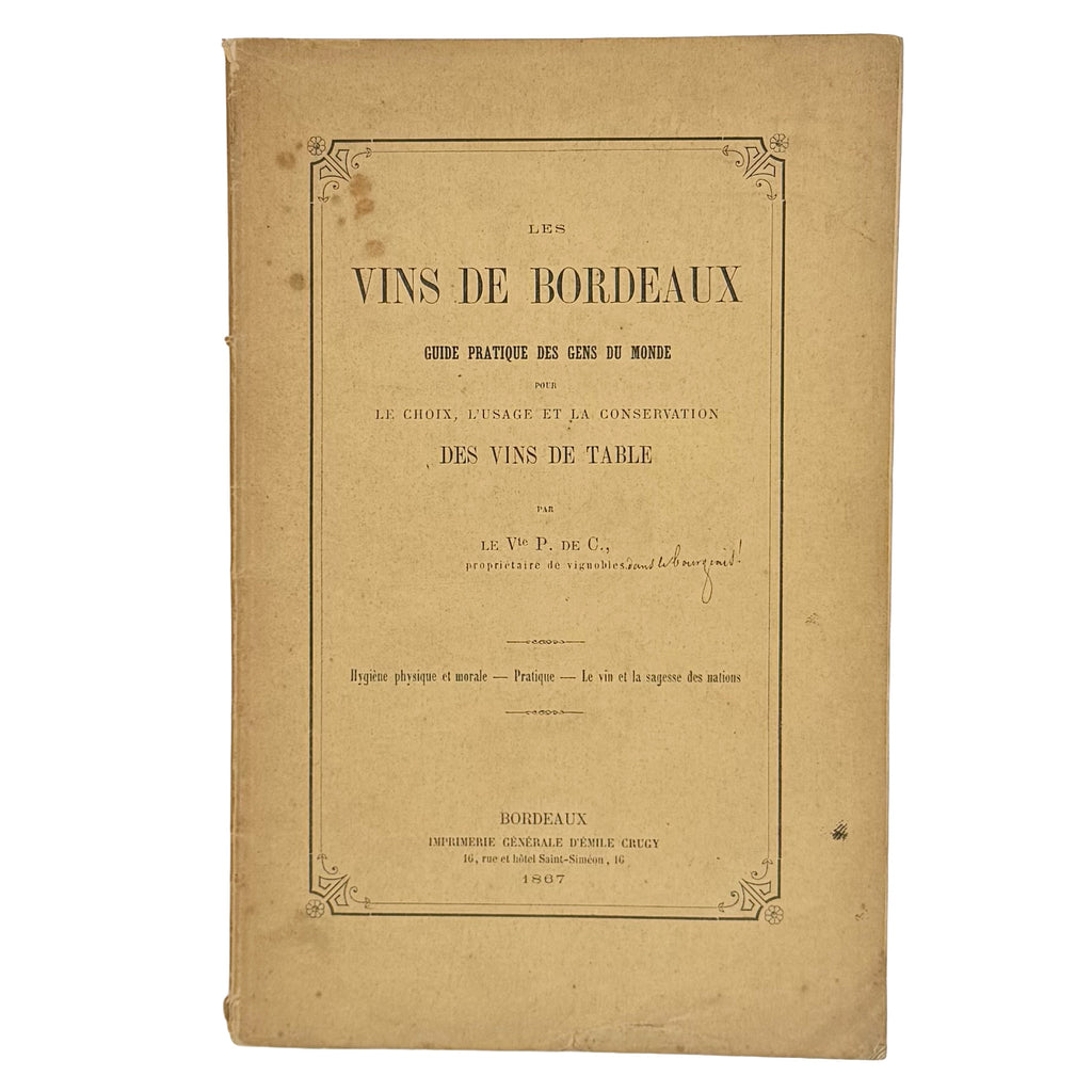 Les Vins de Bordeaux