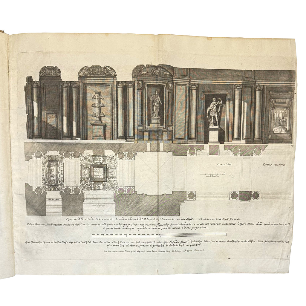 Studio d’architettura civile sopra gli Ornamenti di Porte e Finestre tratti da alcune Fabbriche insigni di Roma (...)