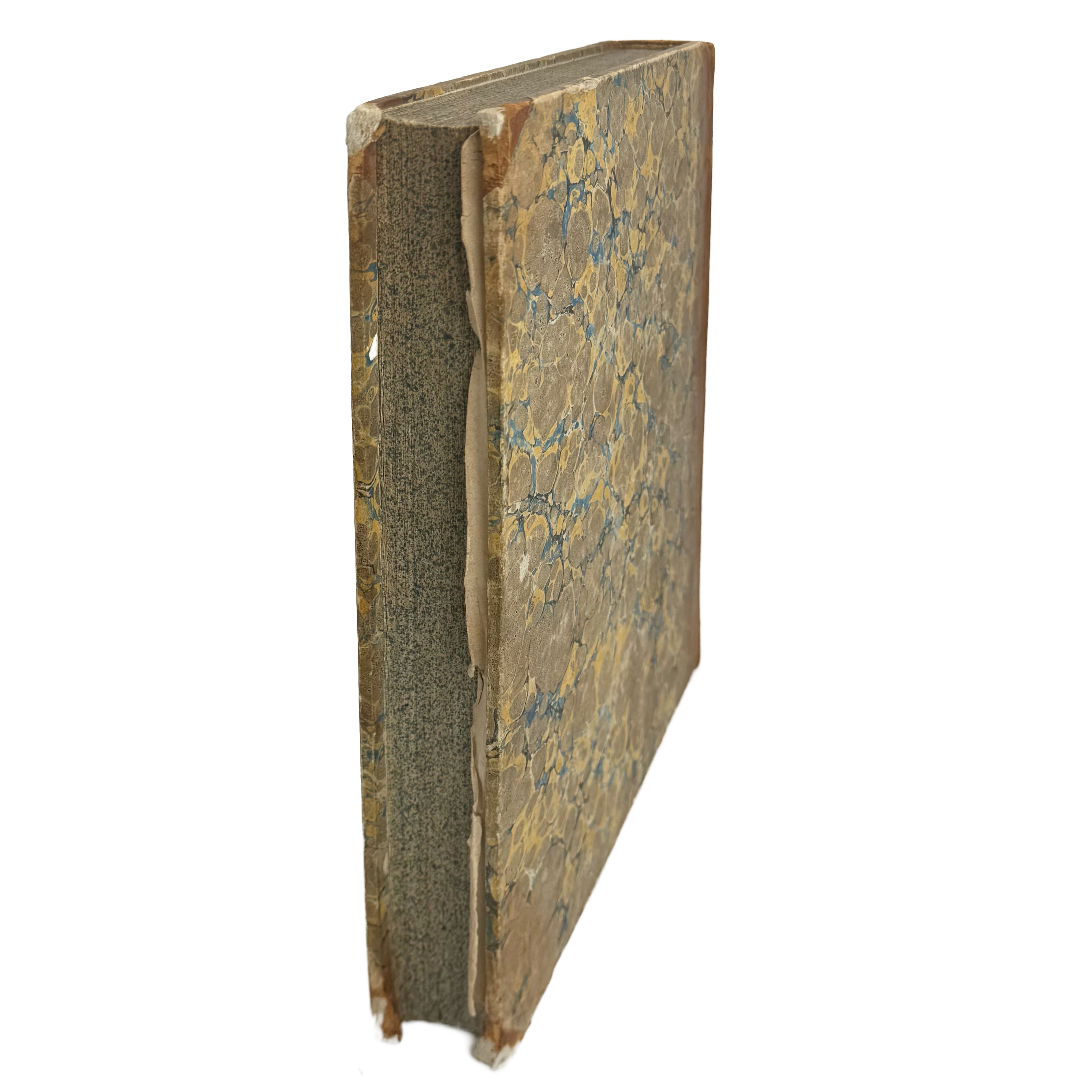 Théorie des machines simples by Coulomb, Charles-Augustin: a singularly preserved detail from the 1821 early science & crafts volume