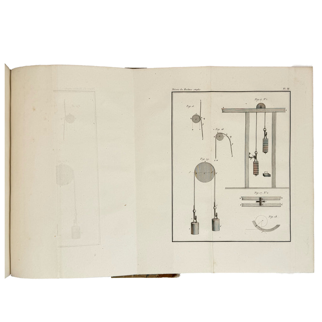 Théorie des machines simples by Coulomb, Charles-Augustin: an exceptional example from the 1821 early science & crafts text