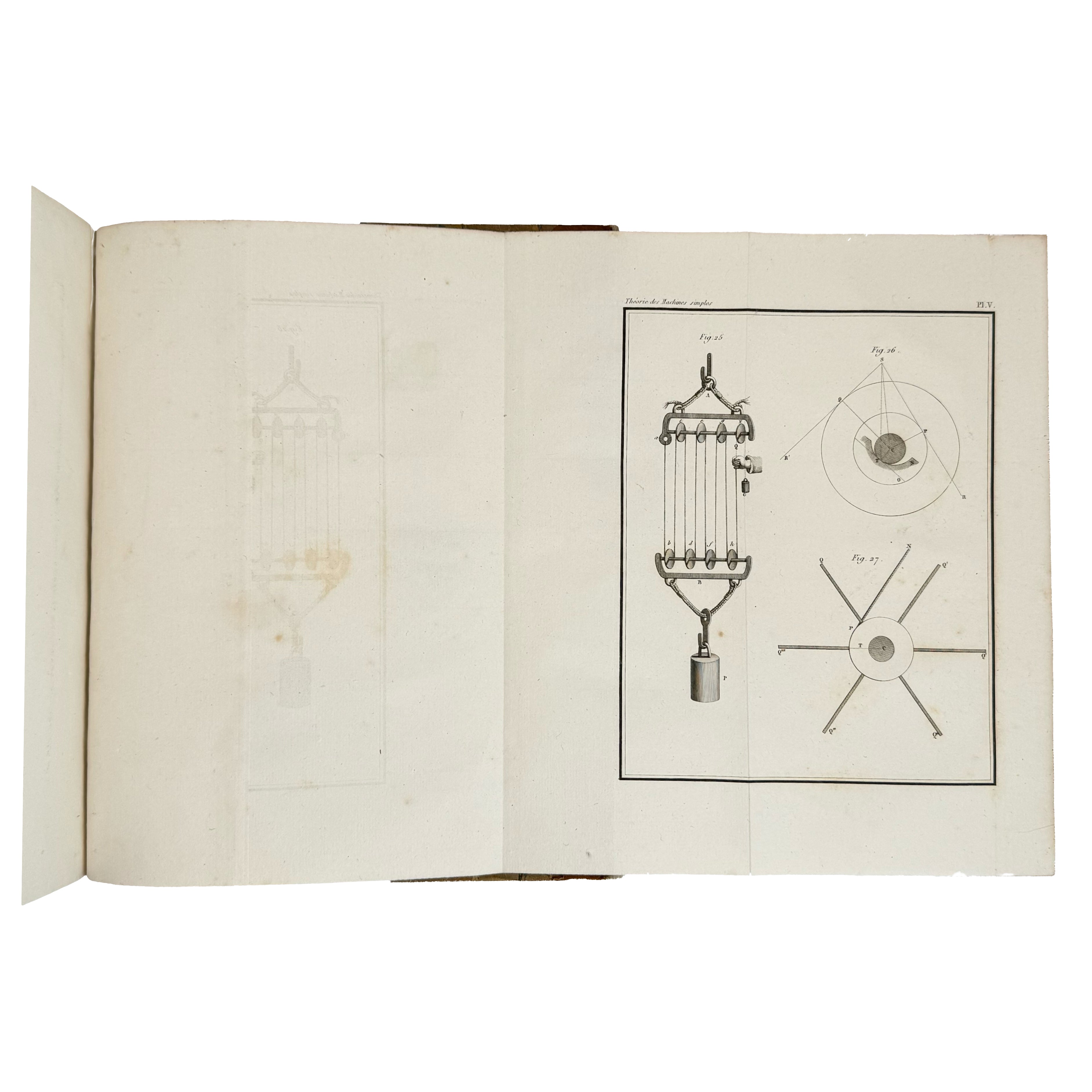 Théorie des machines simples by Coulomb, Charles-Augustin: a finely chosen detail from the 1821 early science & crafts volume