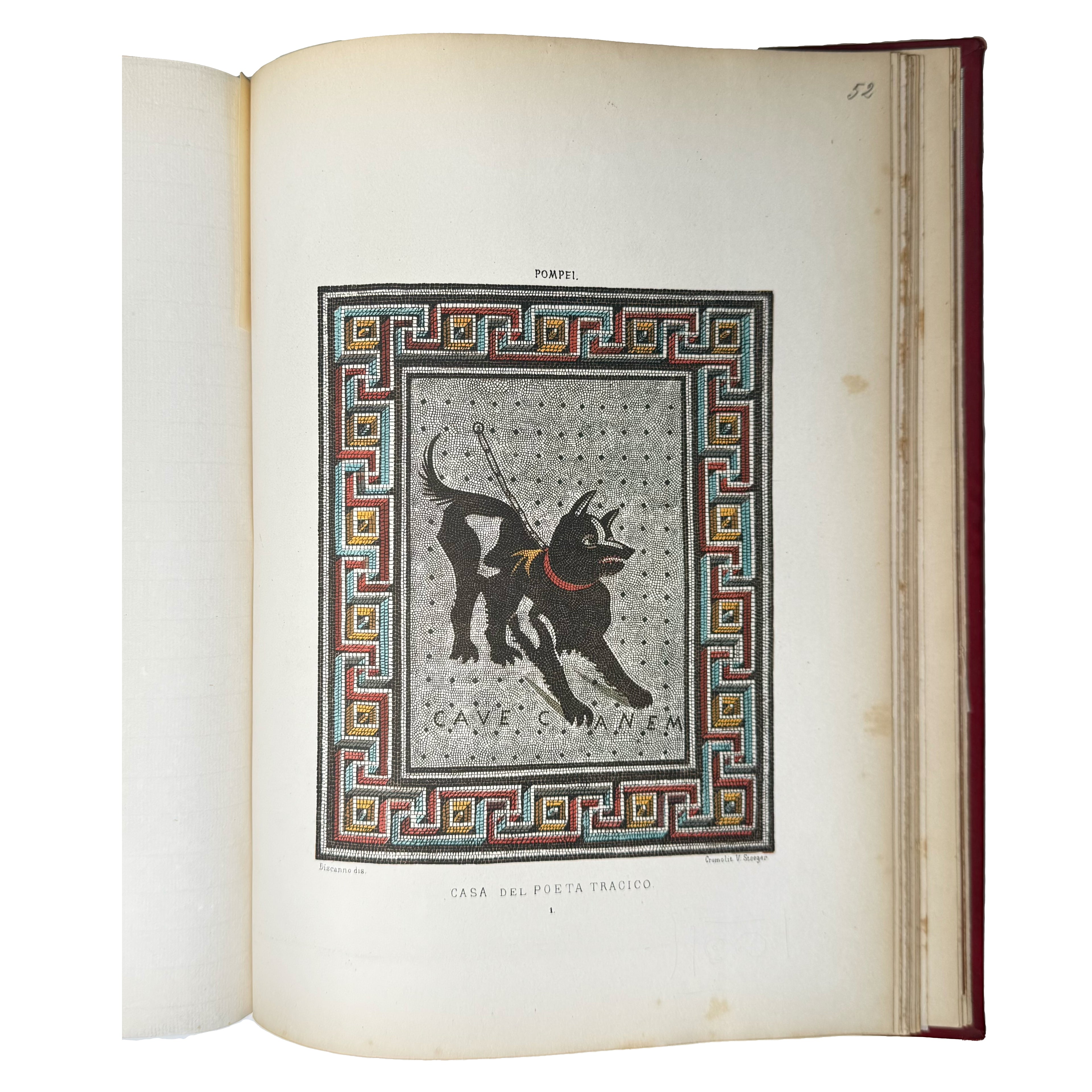 Les décorations murales de Pompéi; with Choix des plus belles et intéressantes peintures de Pompéi