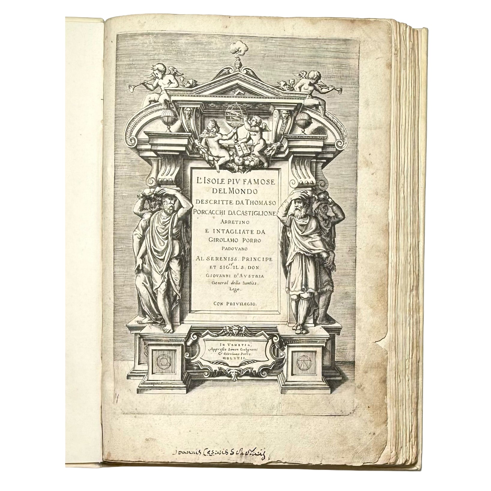 Porcacchi's 1572 Isolario - First Edition – La Fenice Antiquaria