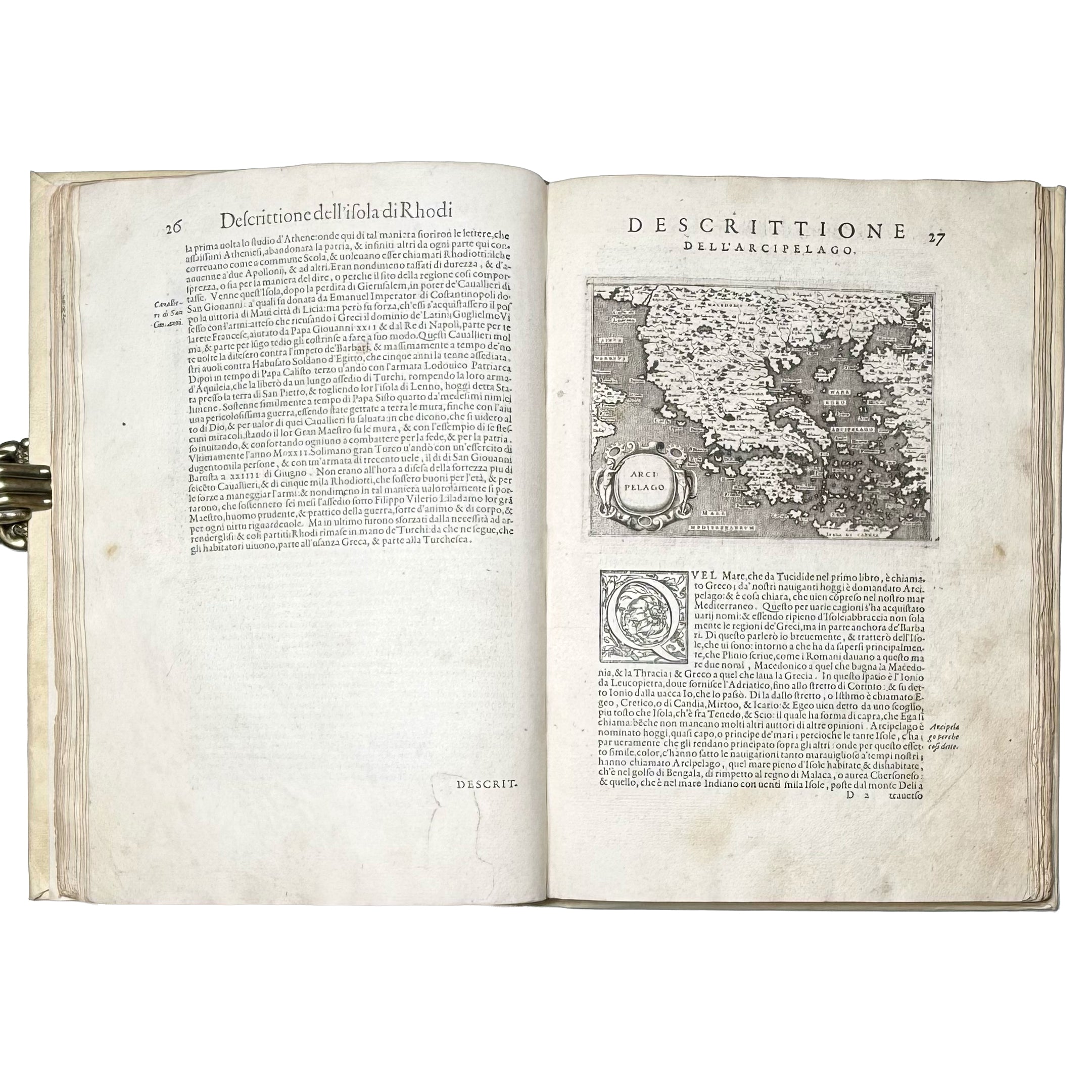 L'isole più famose del mondo by Porcacchi, Tommaso: an uncommon representative view of the 1572 illustrated wonders publication