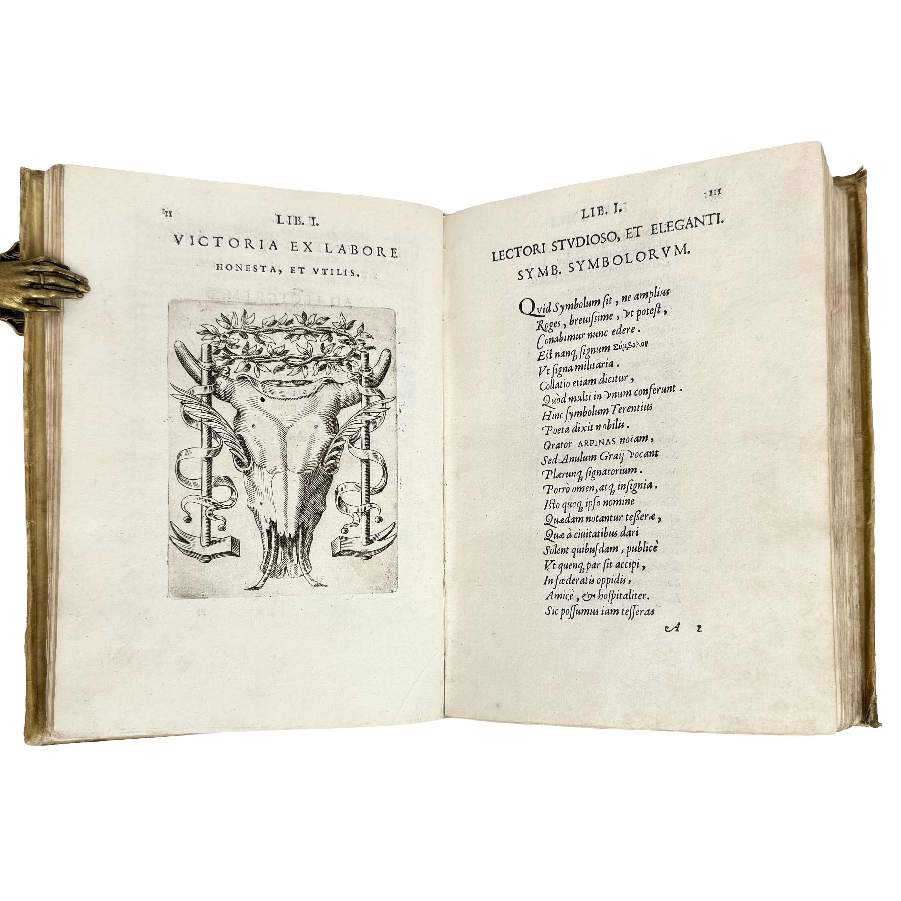 Symbolicarum quaestionum de universo genre by Bocchi, Achille: a finely preserved portion of the 1574 illustrated wonders copy