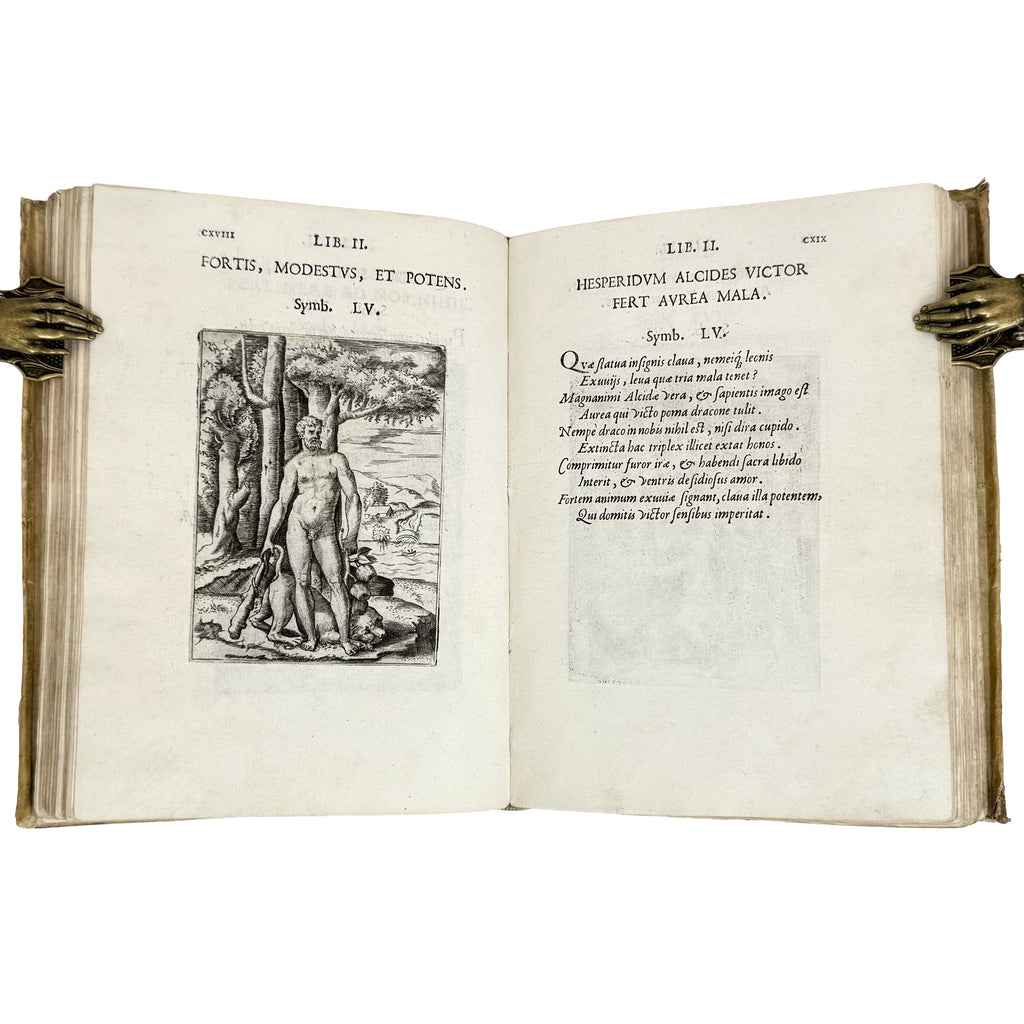 Symbolicarum quaestionum de universo genre by Bocchi, Achille: a delicate visual nuance of the 1574 illustrated wonders edition