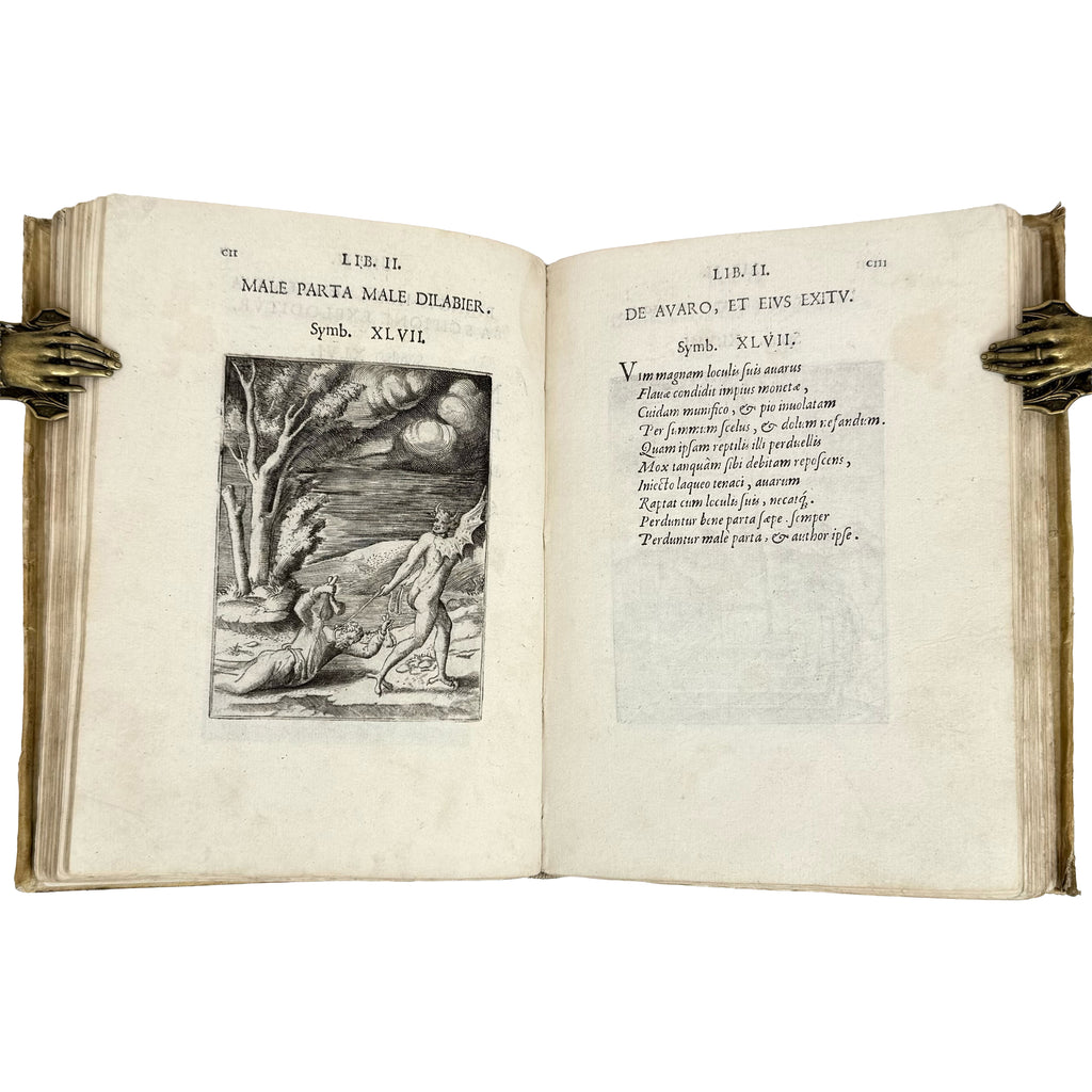 Symbolicarum quaestionum de universo genre by Bocchi, Achille: an uncommon representative view of the 1574 illustrated wonders piece