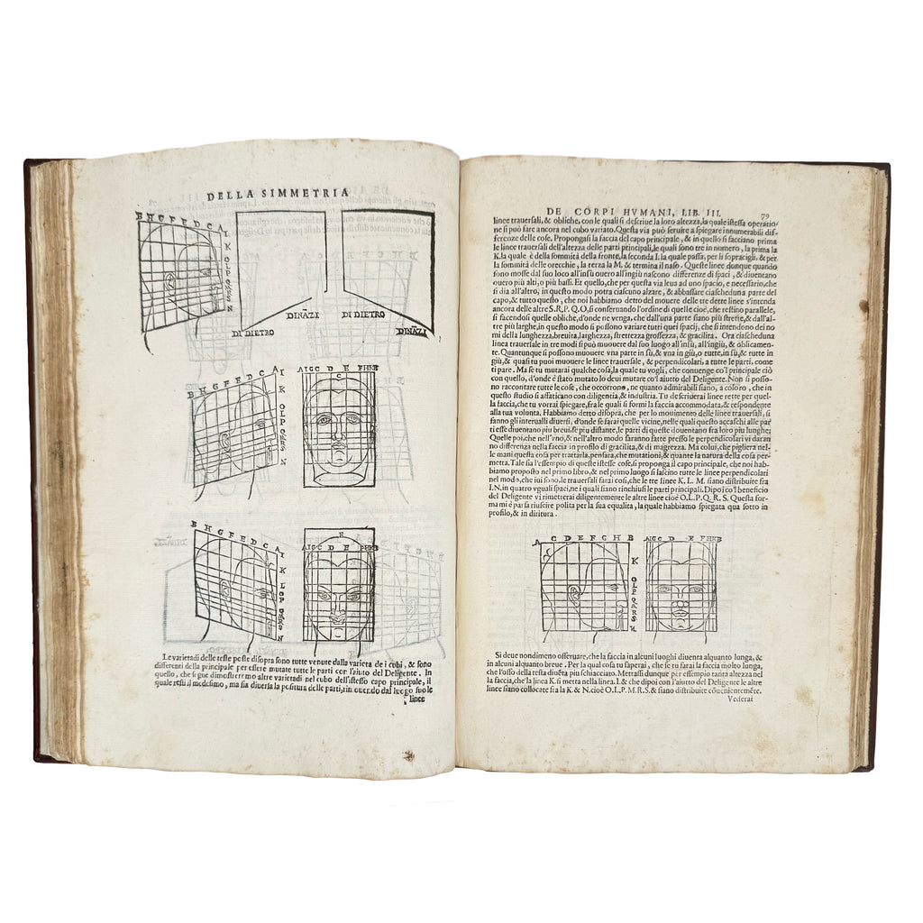 Della simmetria dei corpi humani by Dürer, Albrecht: an uncommon visual fragment of the 1591 illustrated wonders copy