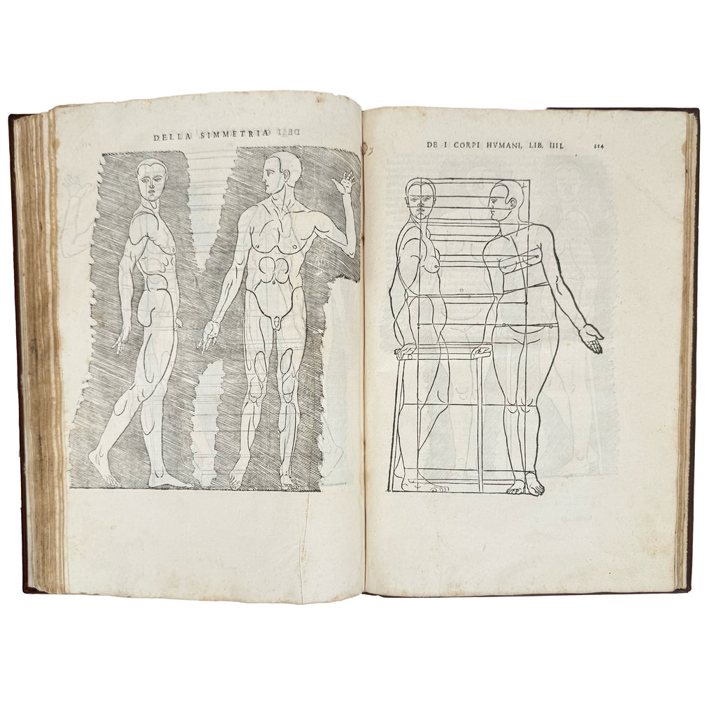 Della simmetria dei corpi humani by Dürer, Albrecht: a noteworthy detail captured from the 1591 illustrated wonders printed work