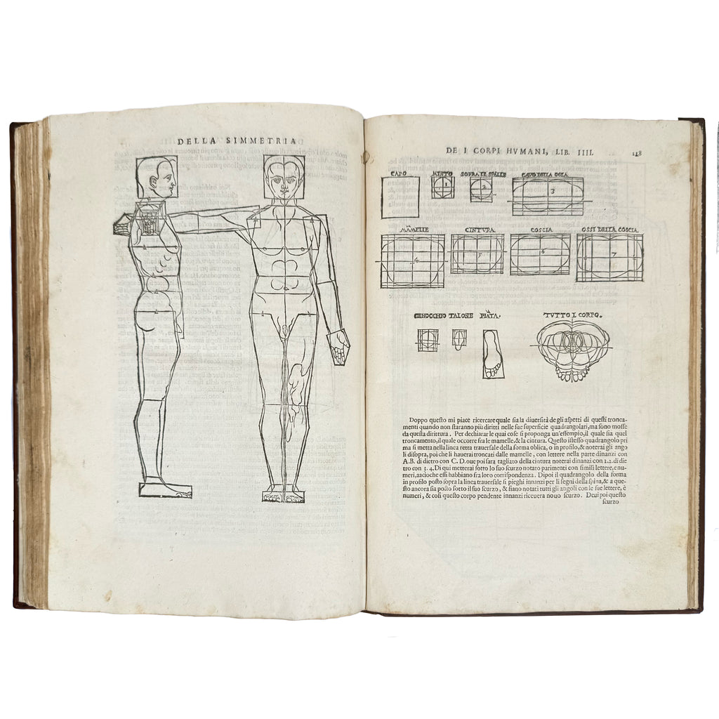 Della simmetria dei corpi humani by Dürer, Albrecht: a finely chosen detail from the 1591 illustrated wonders exemplar