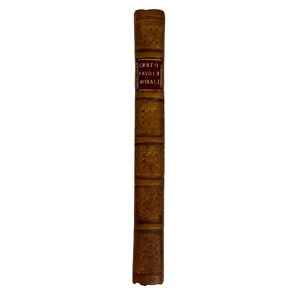 Cento favole morali by Verdizotti, Giovanni Mario: an uncommon representative view of the 1577 illustrated wonders edition