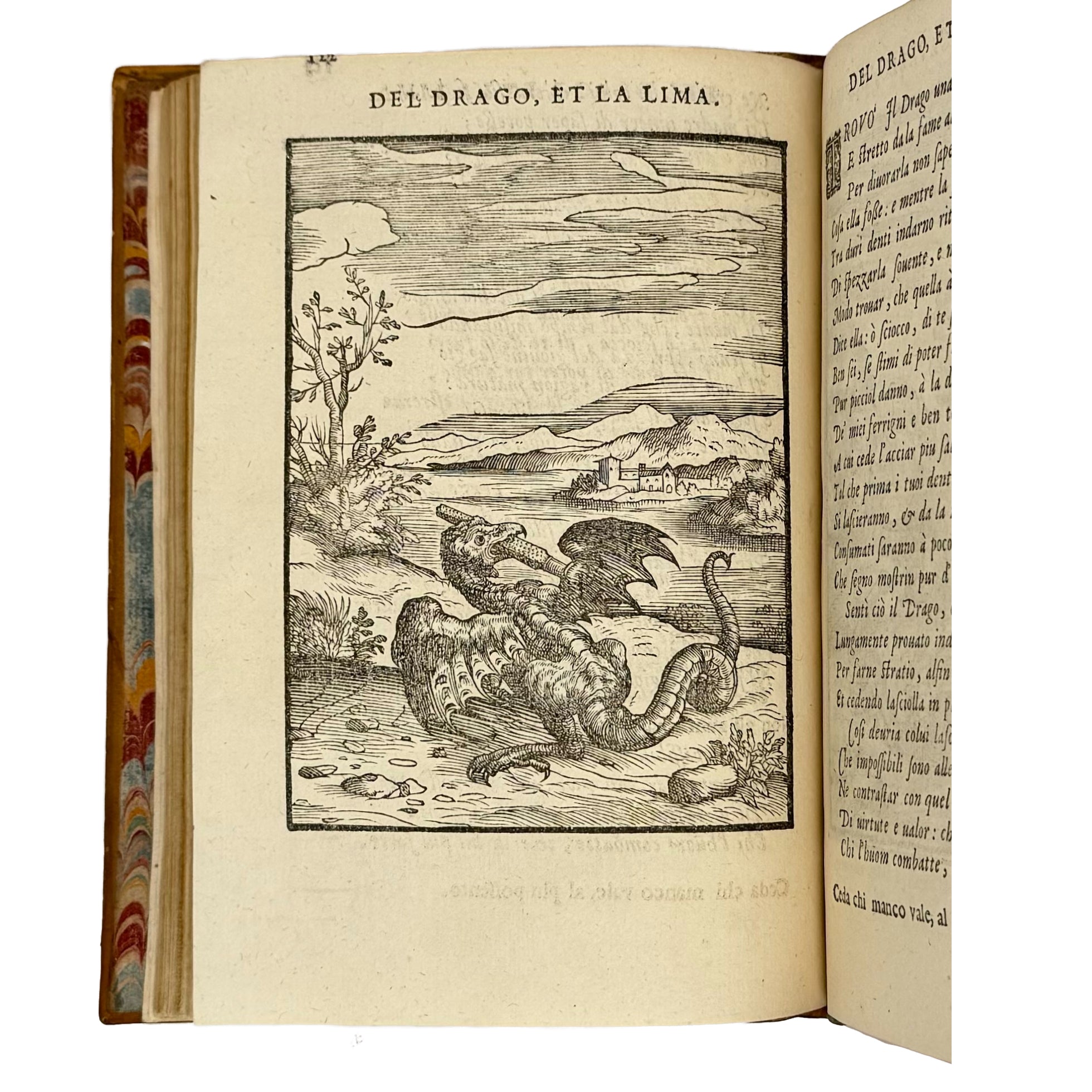 Cento favole morali by Verdizotti, Giovanni Mario: a rare visual excerpt of the 1577 illustrated wonders exemplar