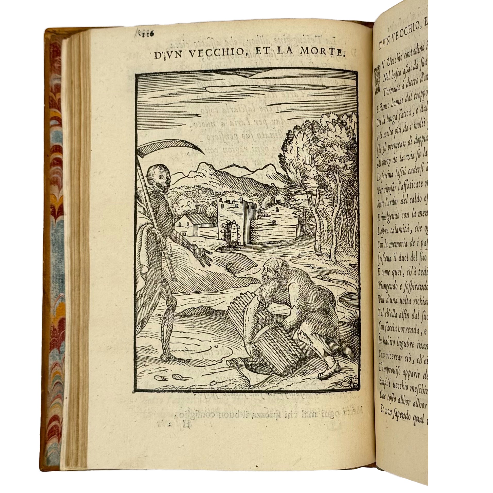 Cento favole morali by Verdizotti, Giovanni Mario: a delicate visual nuance of the 1577 illustrated wonders work