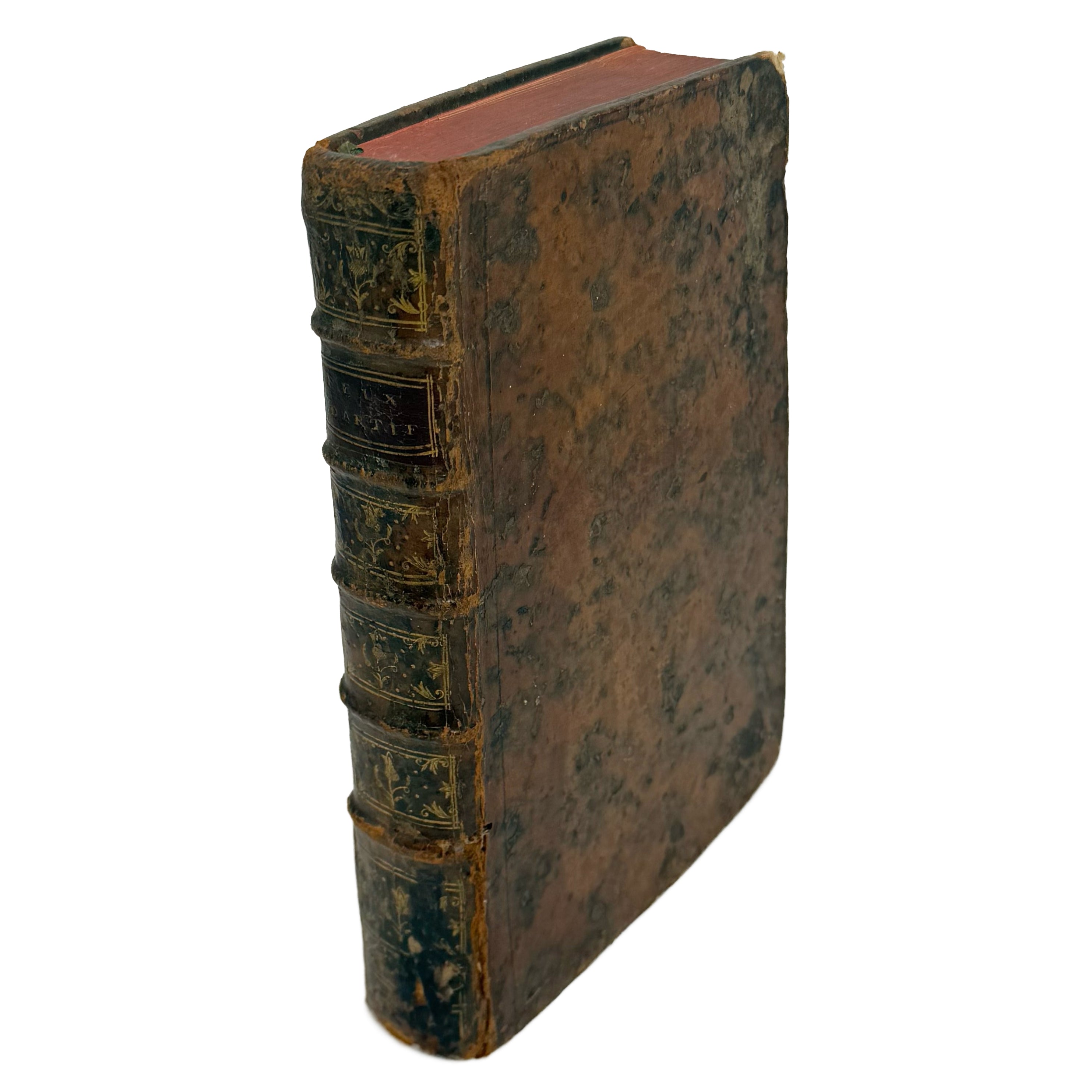 Traitè des feux d'artifice pour le spectacle by Frezier, Amédée François: a singularly preserved detail from the 1747 early science & crafts piece