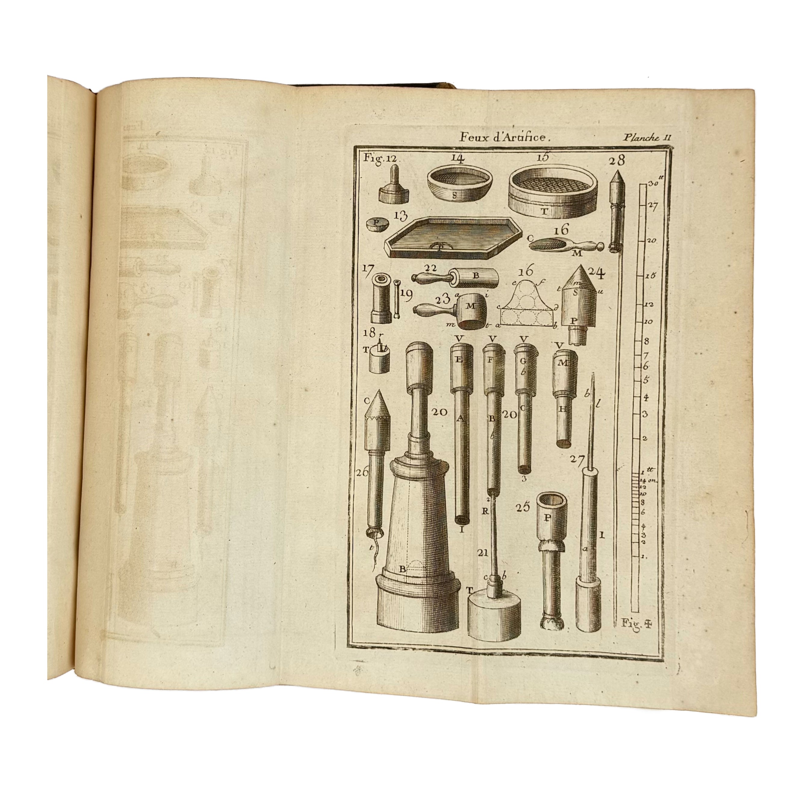 Traitè des feux d'artifice pour le spectacle by Frezier, Amédée François: an exceptional example from the 1747 early science & crafts publication