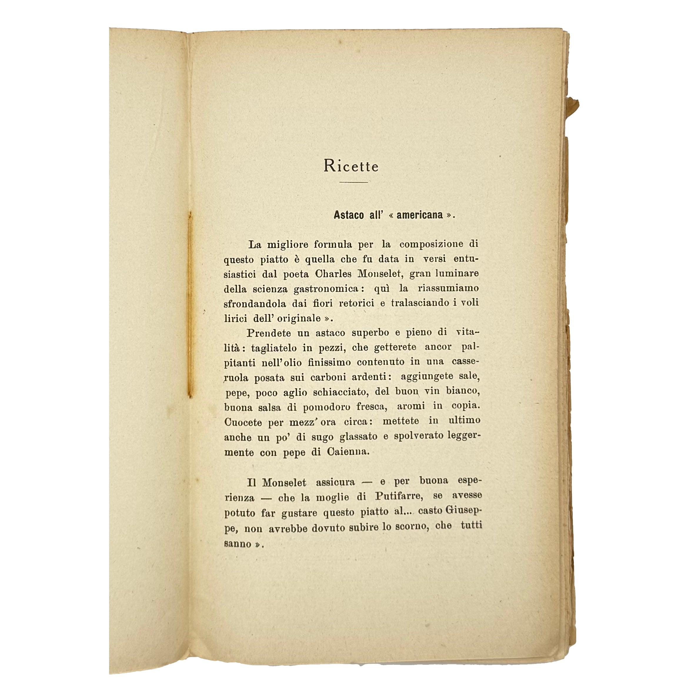 La Cucina Dell'Amore by Rompini, Omero, a rare example from the work of the 1926 - gastronomy book.