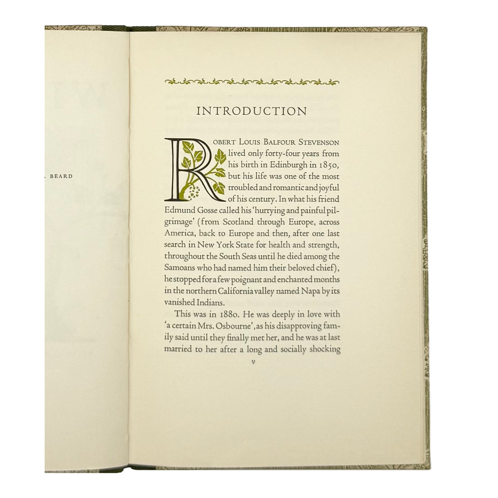 Napa Wine by Stevenson, Robert Louis, a rare example from the work of the 1965 - wine book.