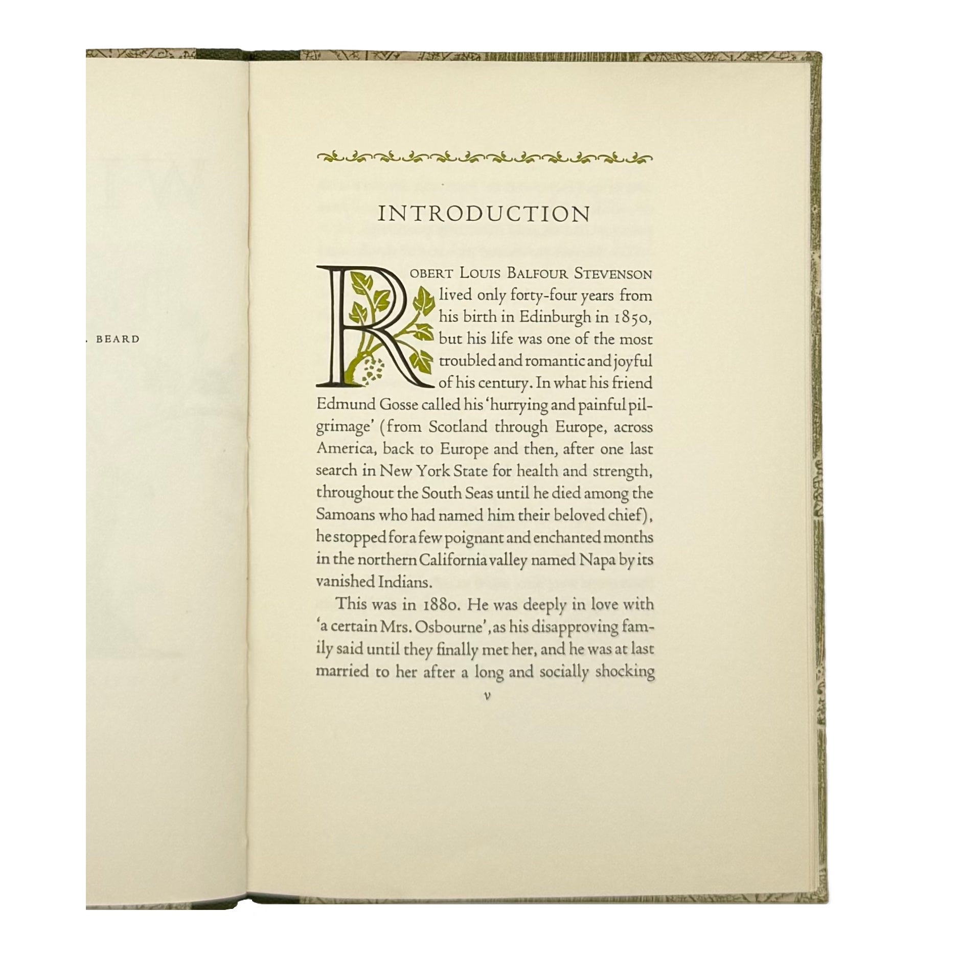 Napa Wine by Stevenson, Robert Louis, a rare example from the work of the 1965 - wine book.