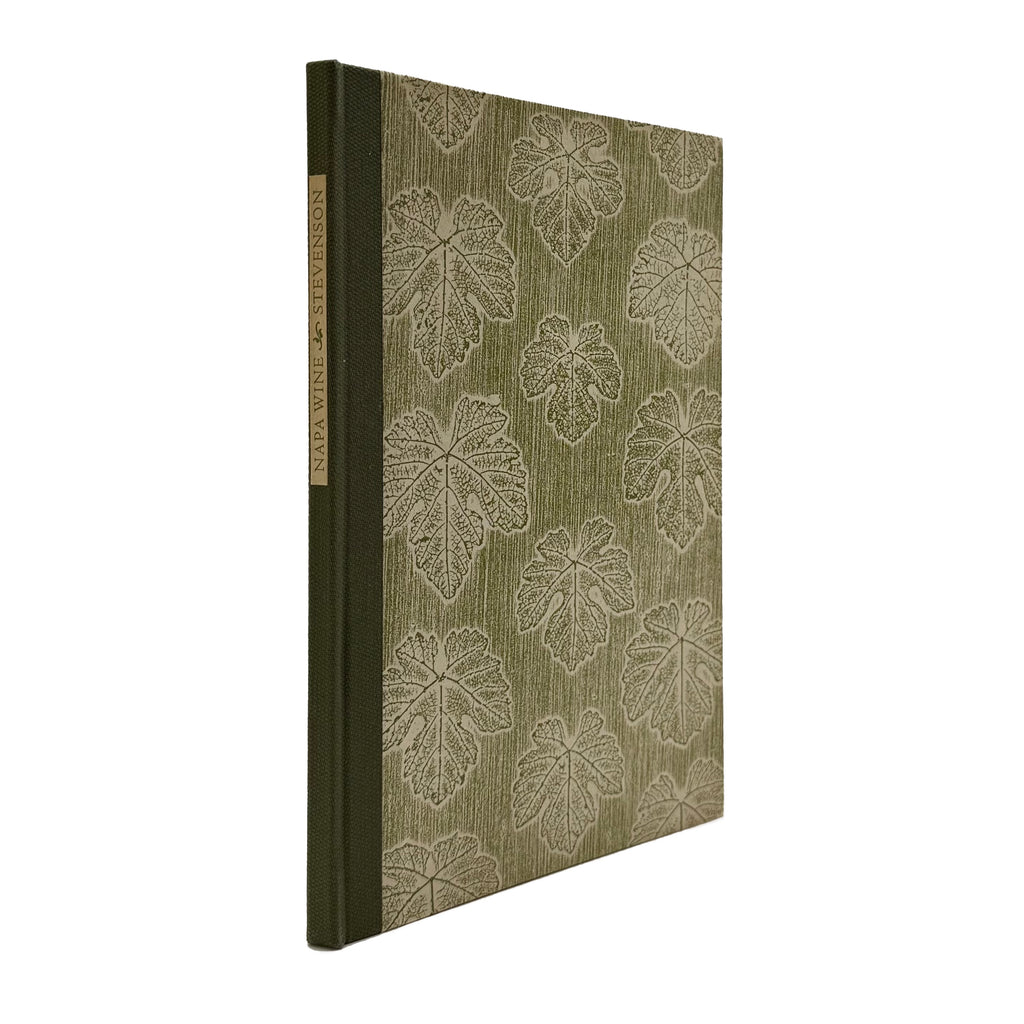 Napa Wine by Stevenson, Robert Louis, a rare view of the 1965 - wine book.