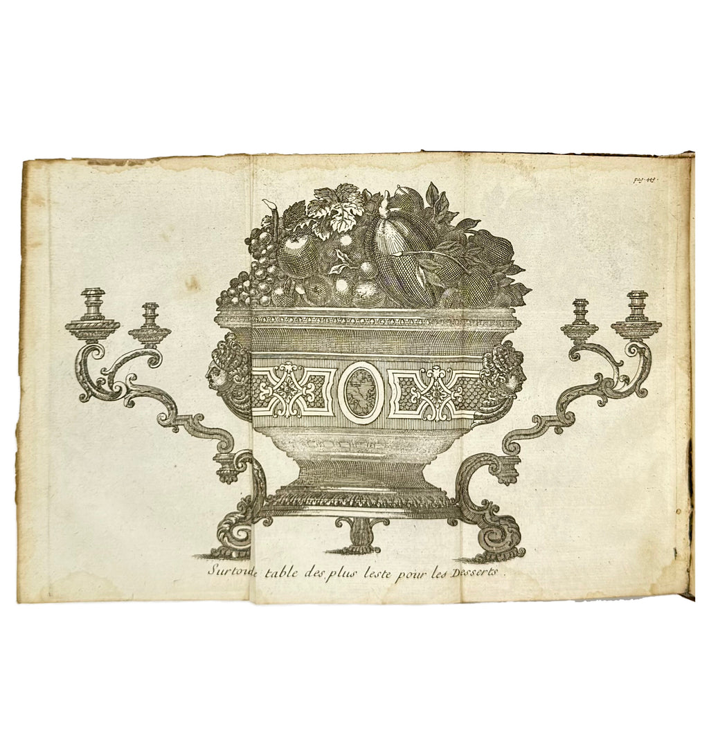 Nouvelle Instruction Pour Les Confitures, Les Liquers, Et Les Fruits by Massialot, François, a rare interesting detail of the 1740 - gastronomy book.