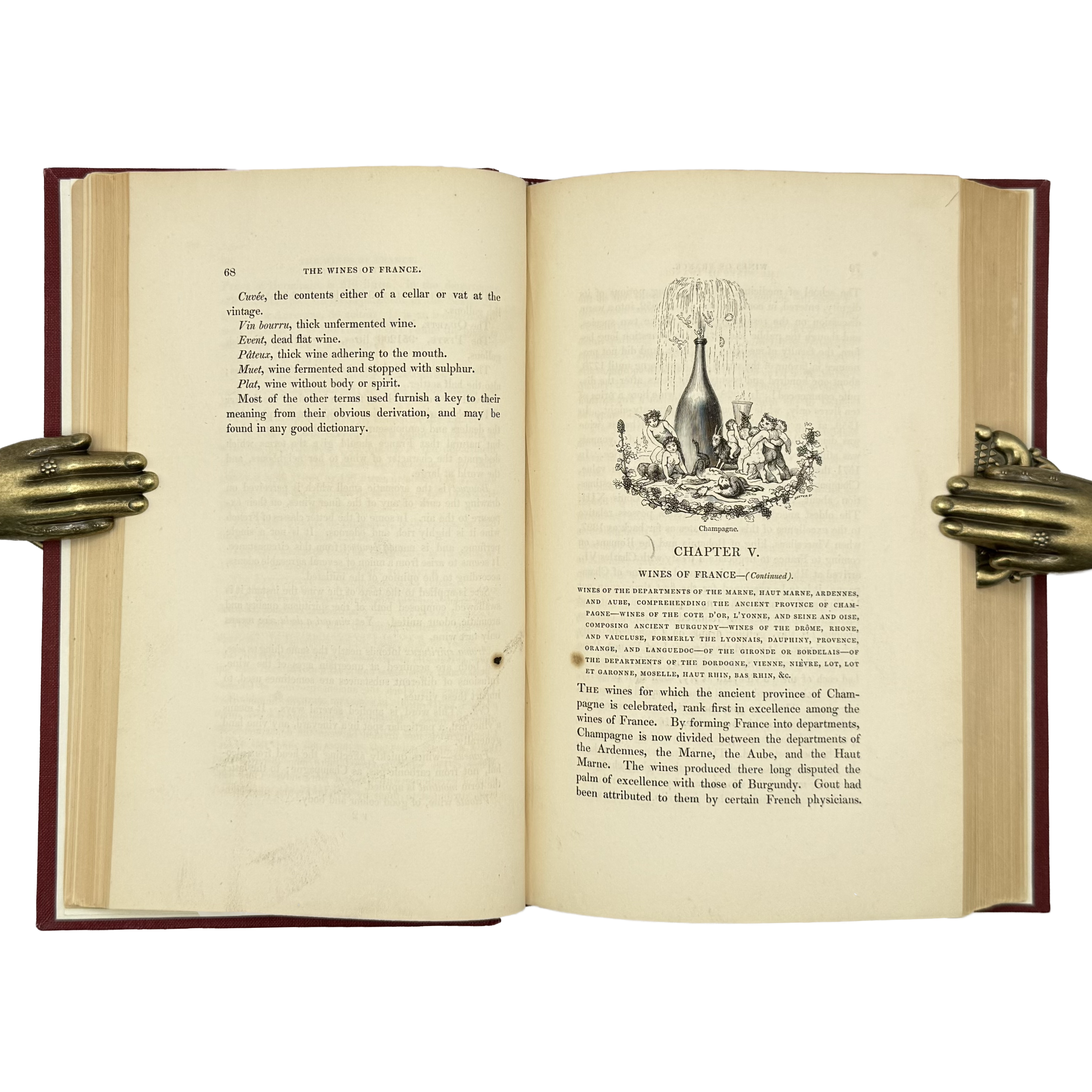 A History And Description Of Modern Wines by Redding, Cyrus, a rare fascinating view of the 1833 - wine book.