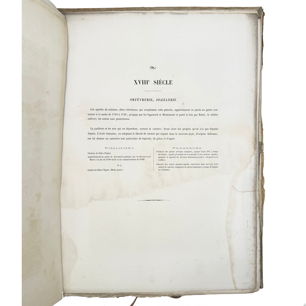 L'Ornement Polychrome by Racinet, Auguste, a rare feature view of the 1869 - illustrated book.