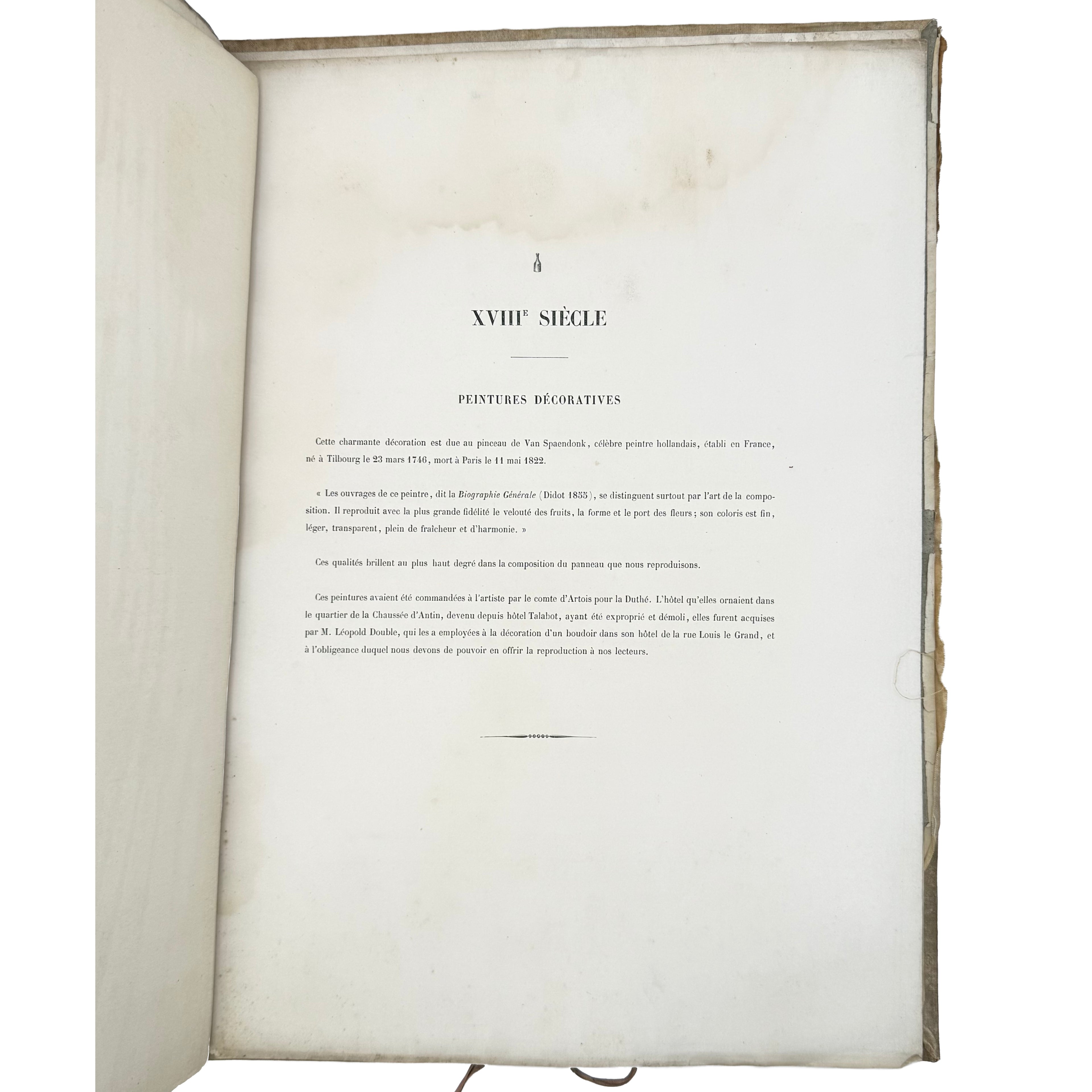 L'Ornement Polychrome by Racinet, Auguste, a rare detail of the 1869 - illustrated book.