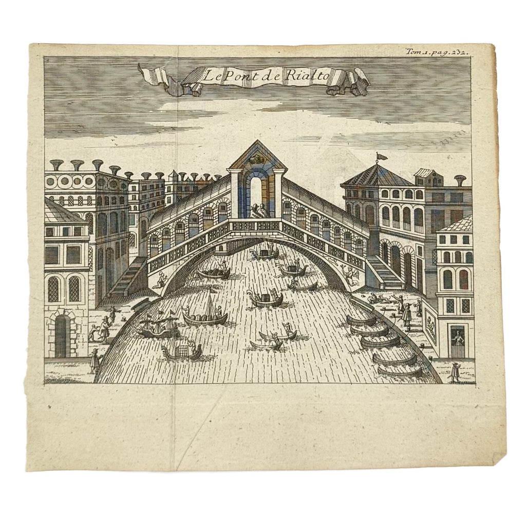 Nouveau Voyage D’Italie. Tom. I With: 3 Additional Engravings by Misson, Maximilien, a rare feature view of the 1698 - illustrated book.