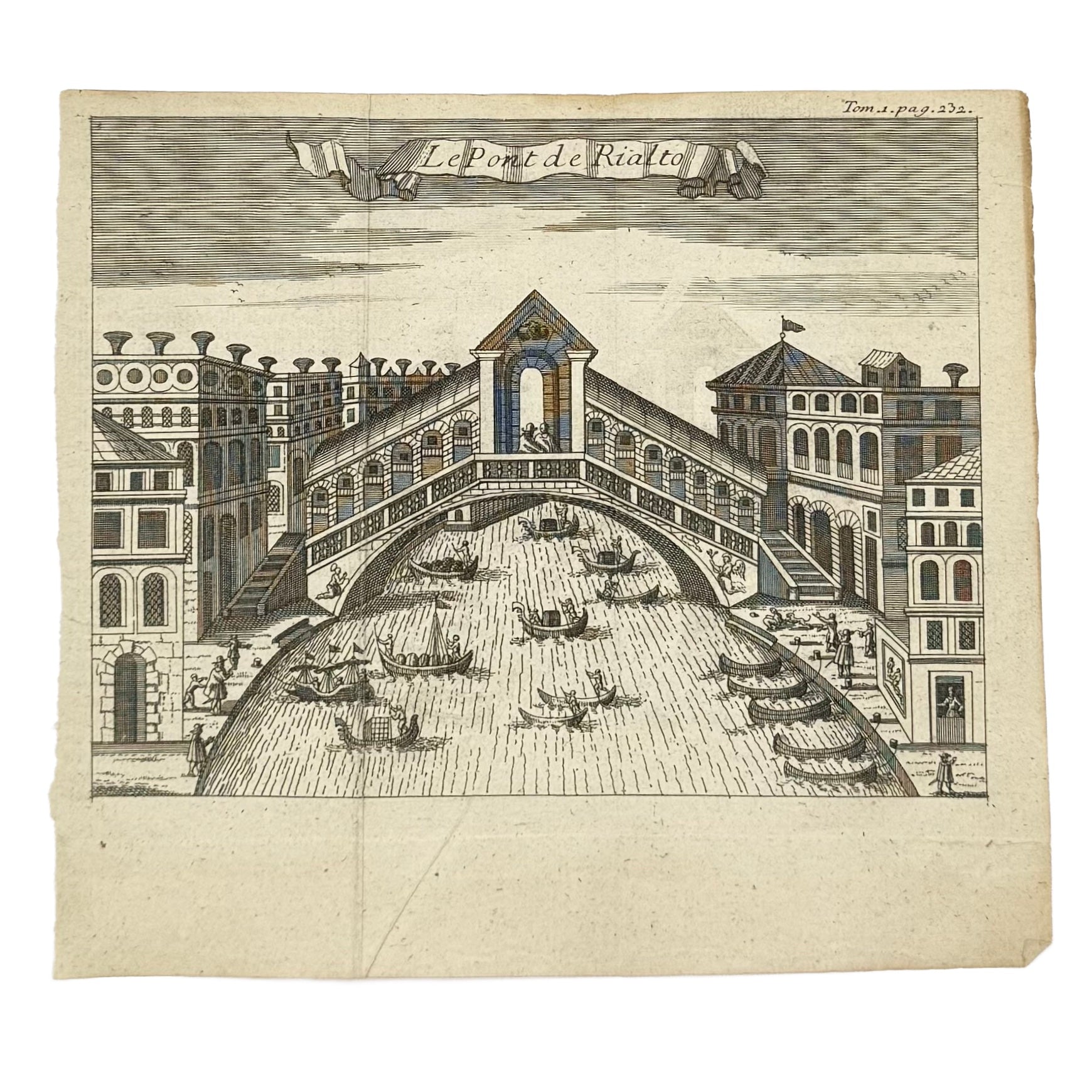Nouveau Voyage D’Italie. Tom. I With: 3 Additional Engravings by Misson, Maximilien, a rare feature view of the 1698 - illustrated book.