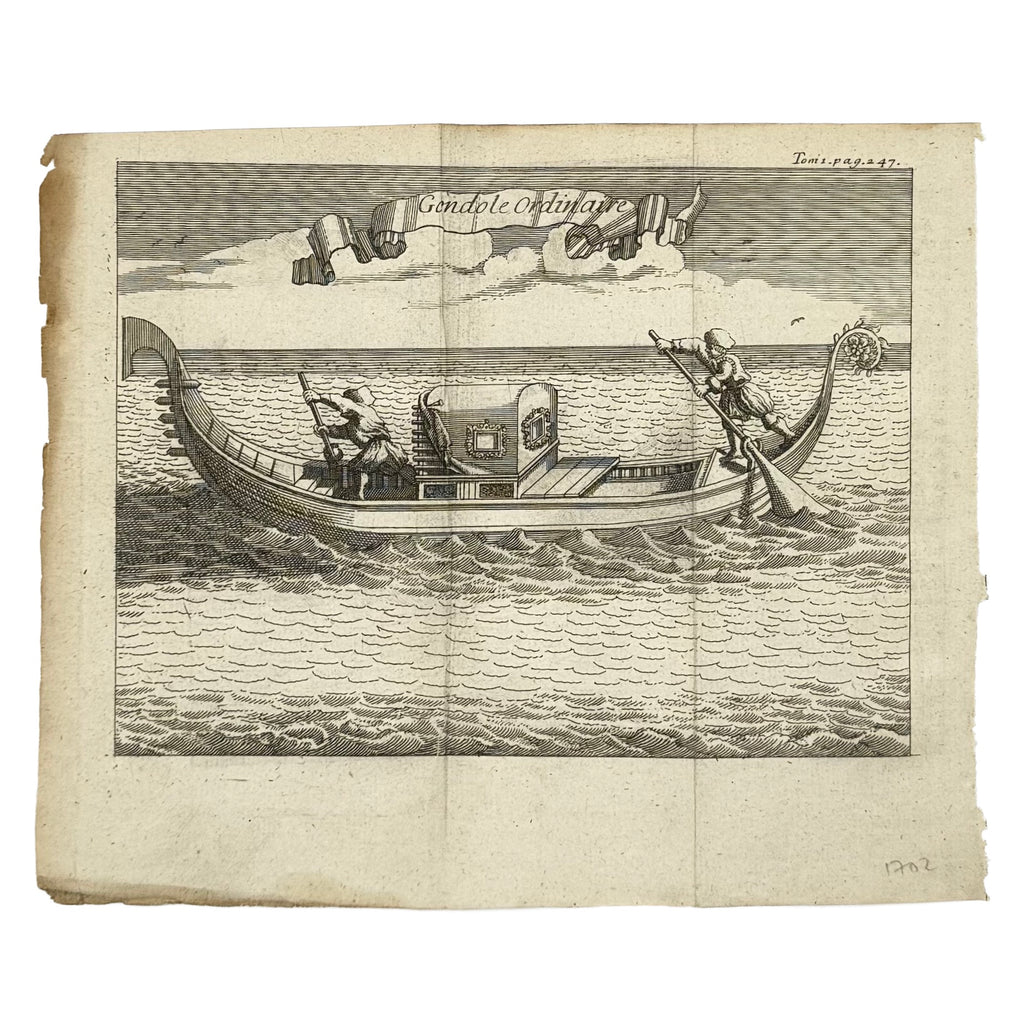 Nouveau Voyage D’Italie. Tom. I With: 3 Additional Engravings by Misson, Maximilien, a rare interior highlight of the 1698 - illustrated book.