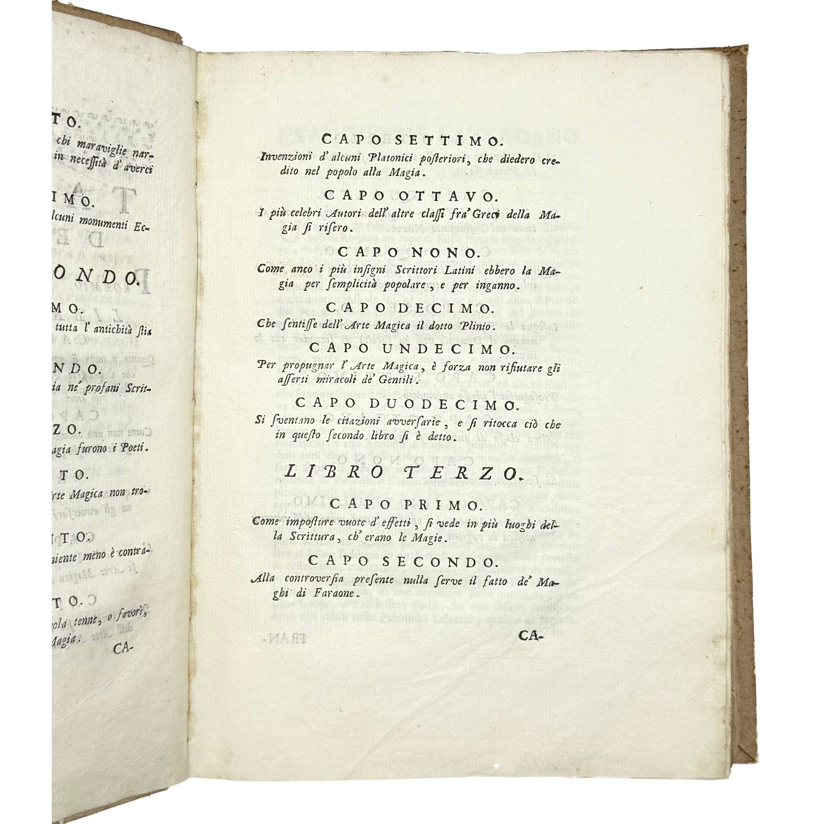 Arte Magica Annichilata by Maffei, Francesco Scipione, a rare example image of the 1754 - curiosa & occulta book.