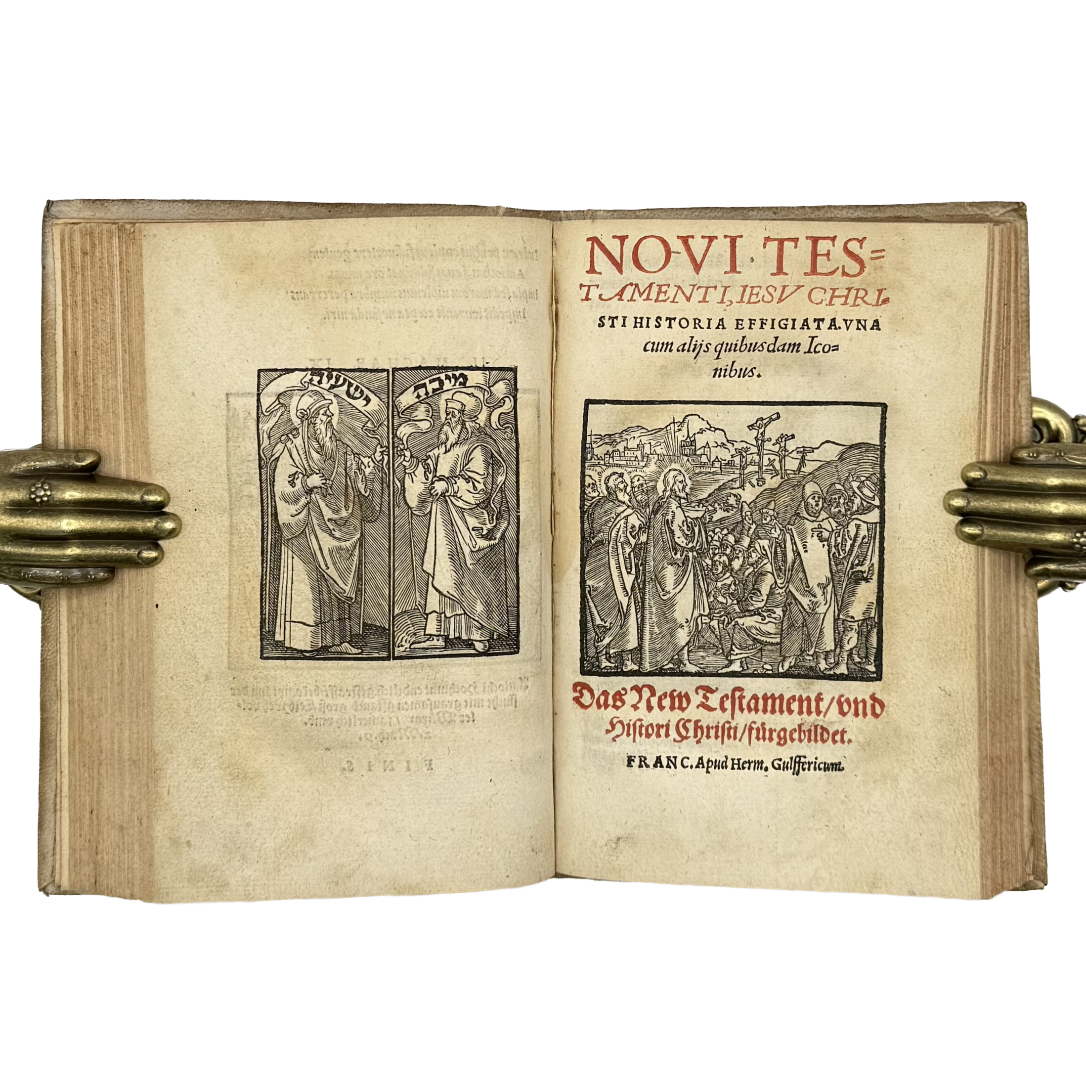 Biblia Veteris Testamenti Et Historiae by Giovio, Paolo, a rare notable image of the 1553 - illustrated book.