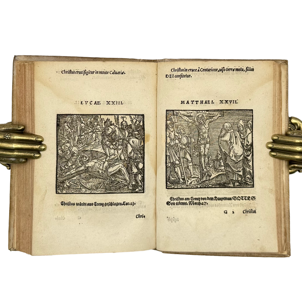 Biblia Veteris Testamenti Et Historiae by Giovio, Paolo, a rare example image of the 1553 - illustrated book.