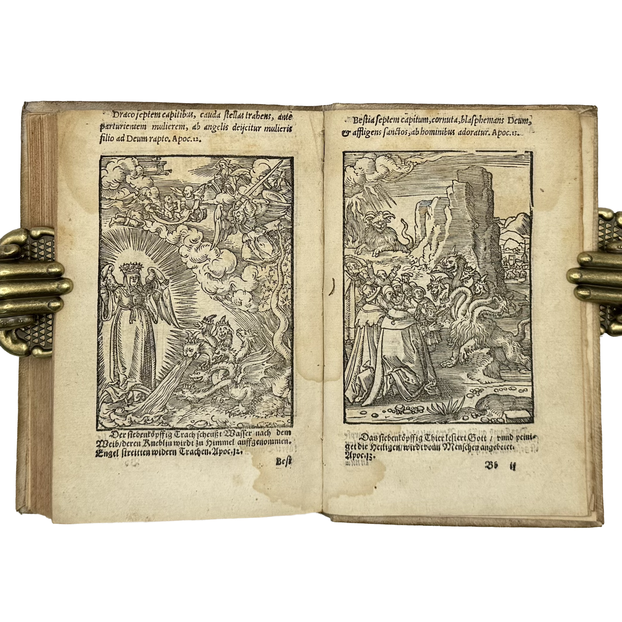 Biblia Veteris Testamenti Et Historiae by Giovio, Paolo, a rare view of the 1553 - illustrated book.
