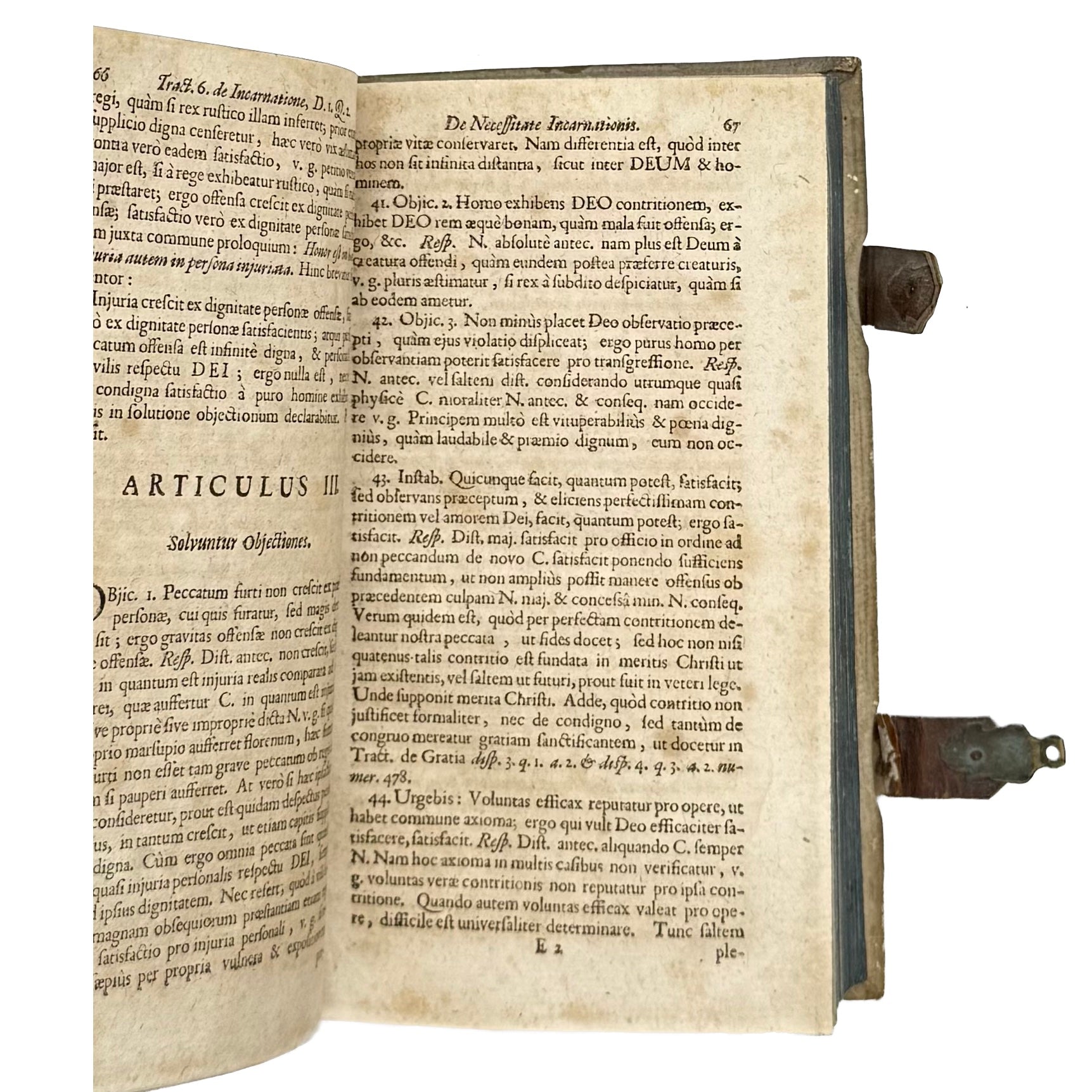 Cursus Theologicus by Giovio, Paolo, a rare detail of the 1706 - classics book.