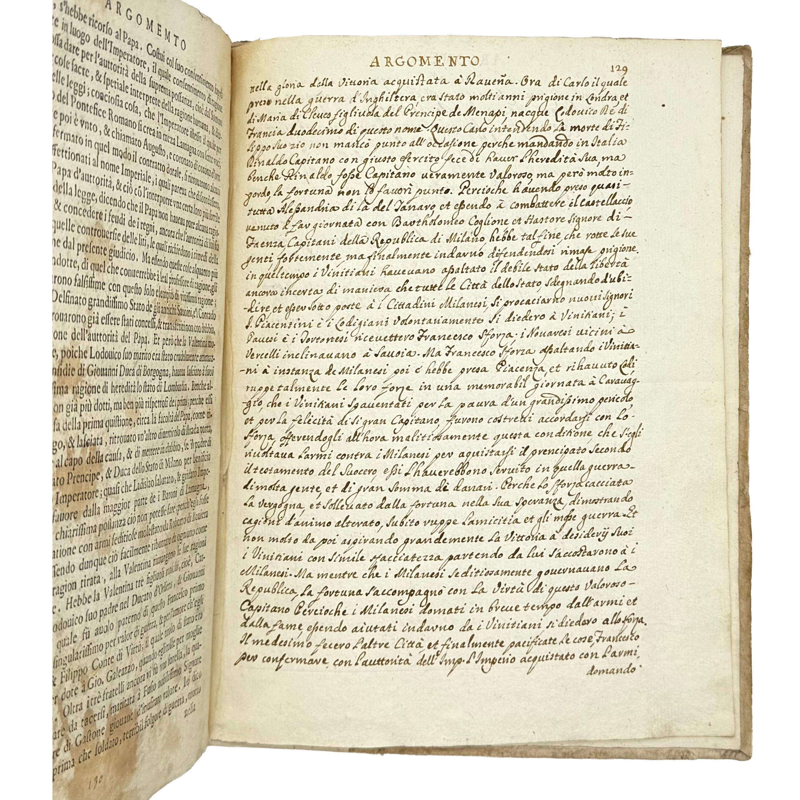 Vite Dei Dodici Visconti by Giovio, Paolo, a rare highlight from the volume of the 1645 - illustrated book.