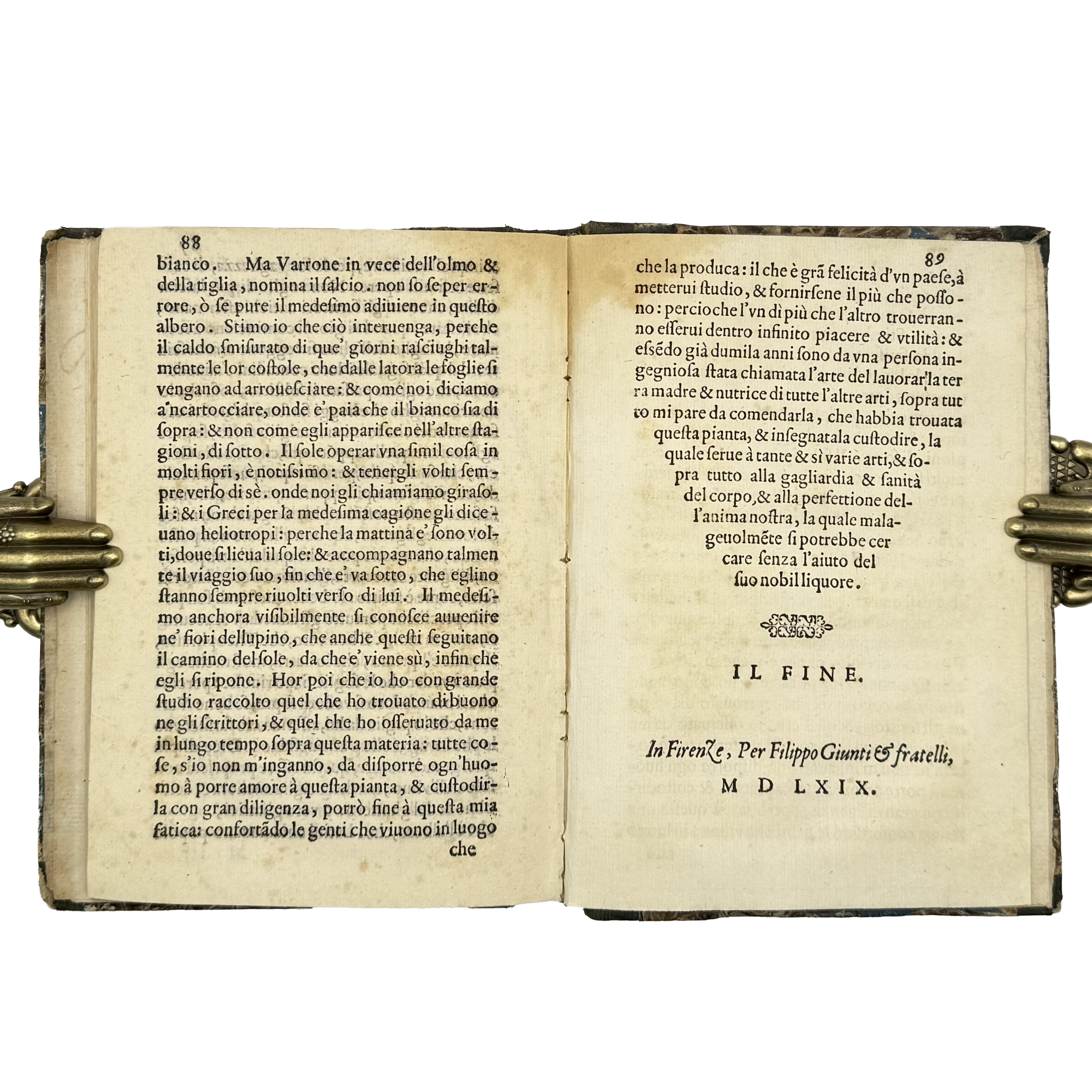 Trattato Di Pietro Vettori Delle Lodi Et Della Coltivazione De Gl'Ulivi by Vettori, Pietro, a rare detail of the 1569 - classics book.