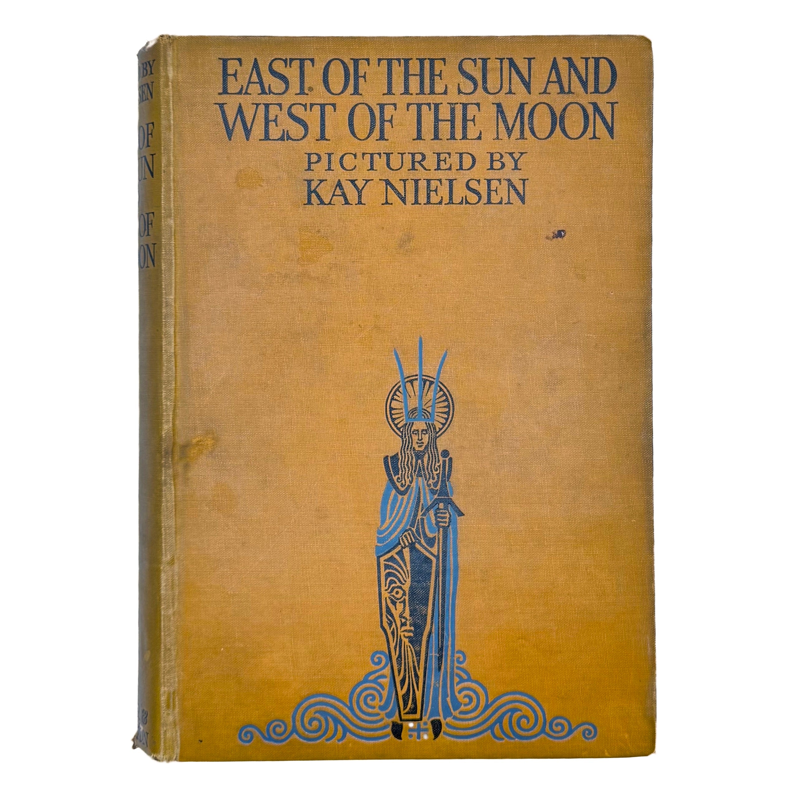 East Of The Sun And West Of The Moon. Old Tales From The North by Asbjørnsen, Peter Christen; Moe, Jørgen Engebretsen, a rare detail of the 1920 - illustrated book.