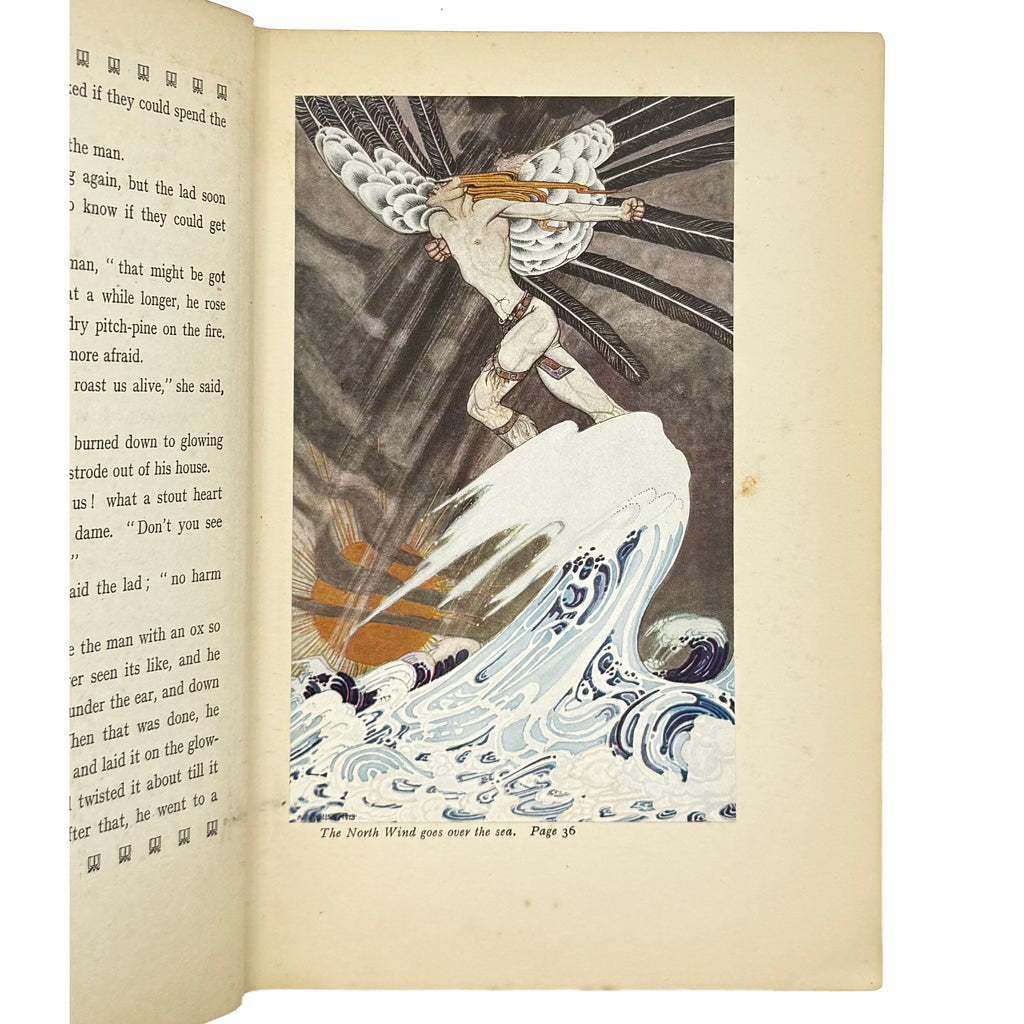 East Of The Sun And West Of The Moon. Old Tales From The North by Asbjørnsen, Peter Christen; Moe, Jørgen Engebretsen, a rare example from the work of the 1920 - illustrated book.