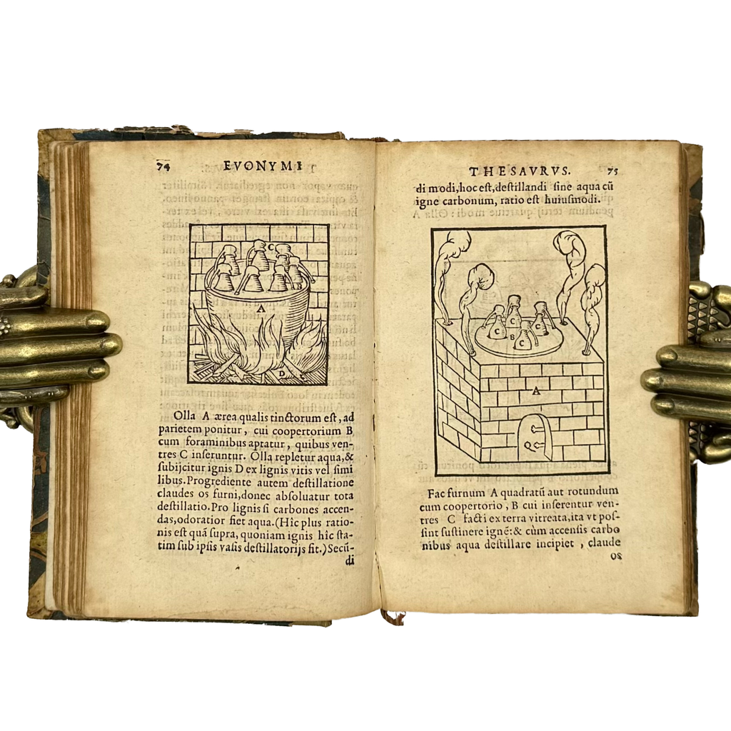 Thesaurus Euonymi Philiatri De Remediis Secretis by Gesner, Conrad, a rare example from the work of the 1554 - illustrated book.