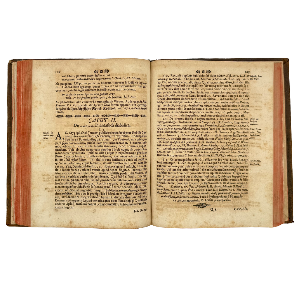Cynographia Curiosa Seu Canis Descriptio by Paullini, Christian Franz; Paolini, Cristiano Francesco, a rare sample view of the 1685 - curiosa & occulta book.