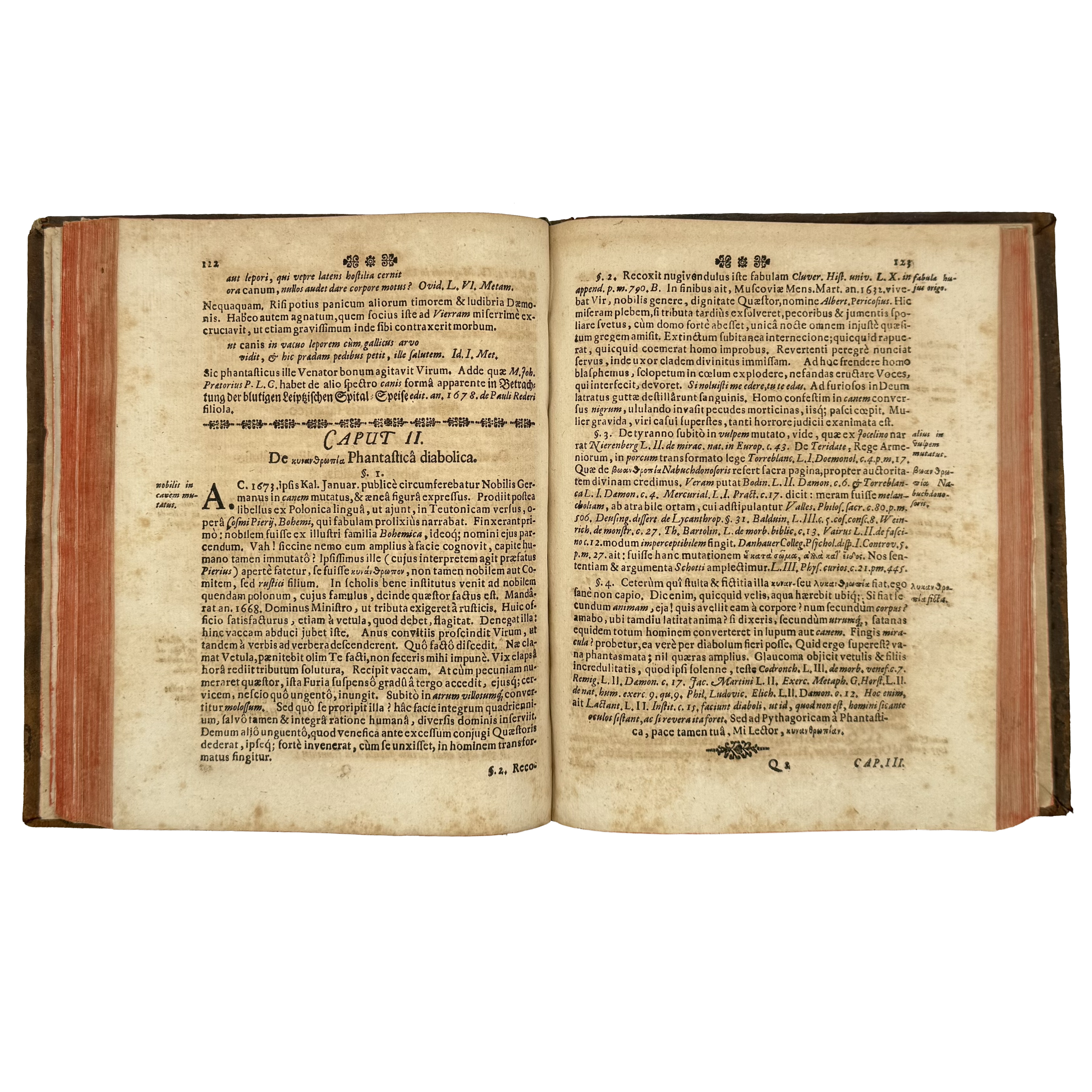 Cynographia Curiosa Seu Canis Descriptio by Paullini, Christian Franz; Paolini, Cristiano Francesco, a rare sample view of the 1685 - curiosa & occulta book.